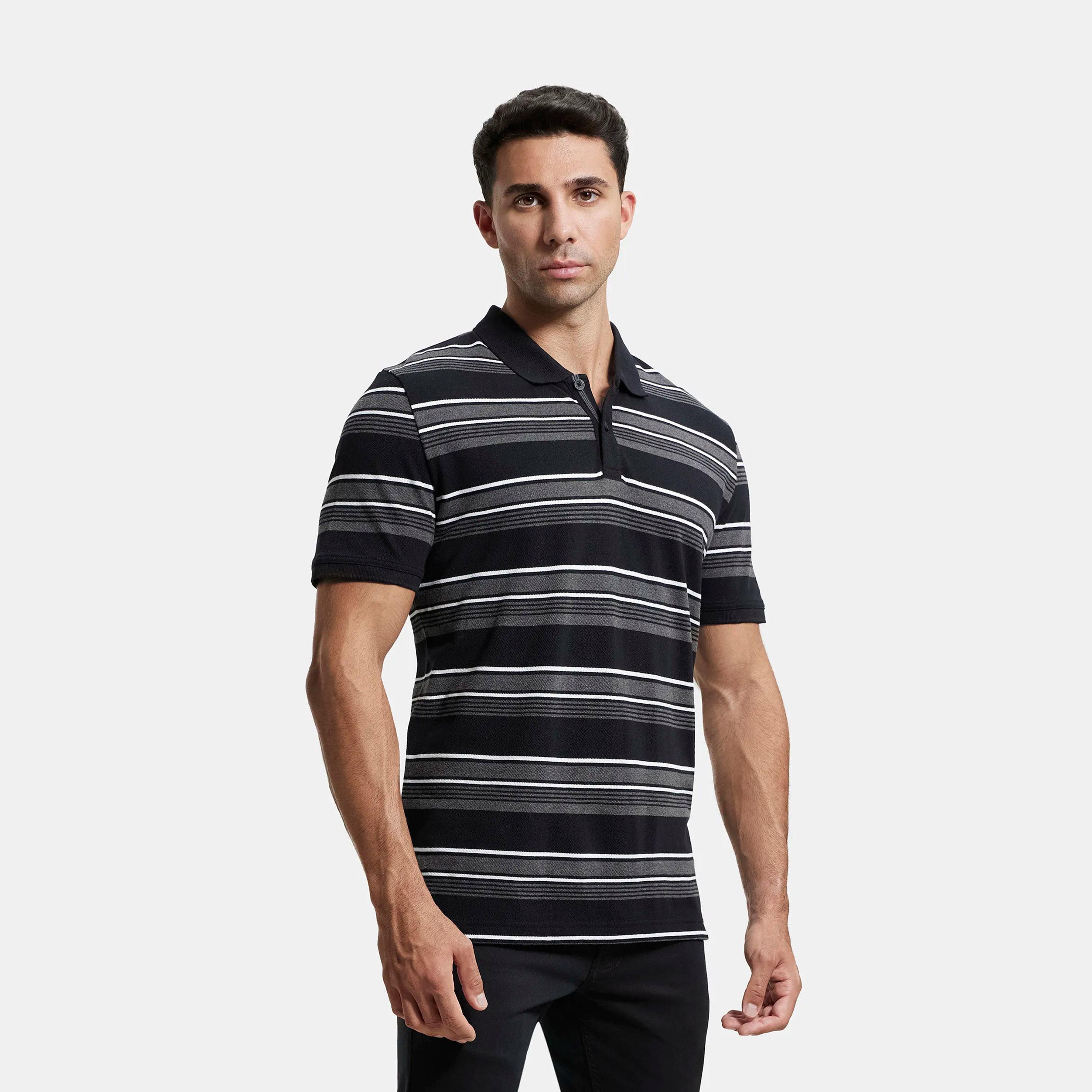 جوكي- قميص بولو رجالي يو اس ايه اوريجينالز نصف كم-men-clothing-tshirtsandpolos-polos-image-1