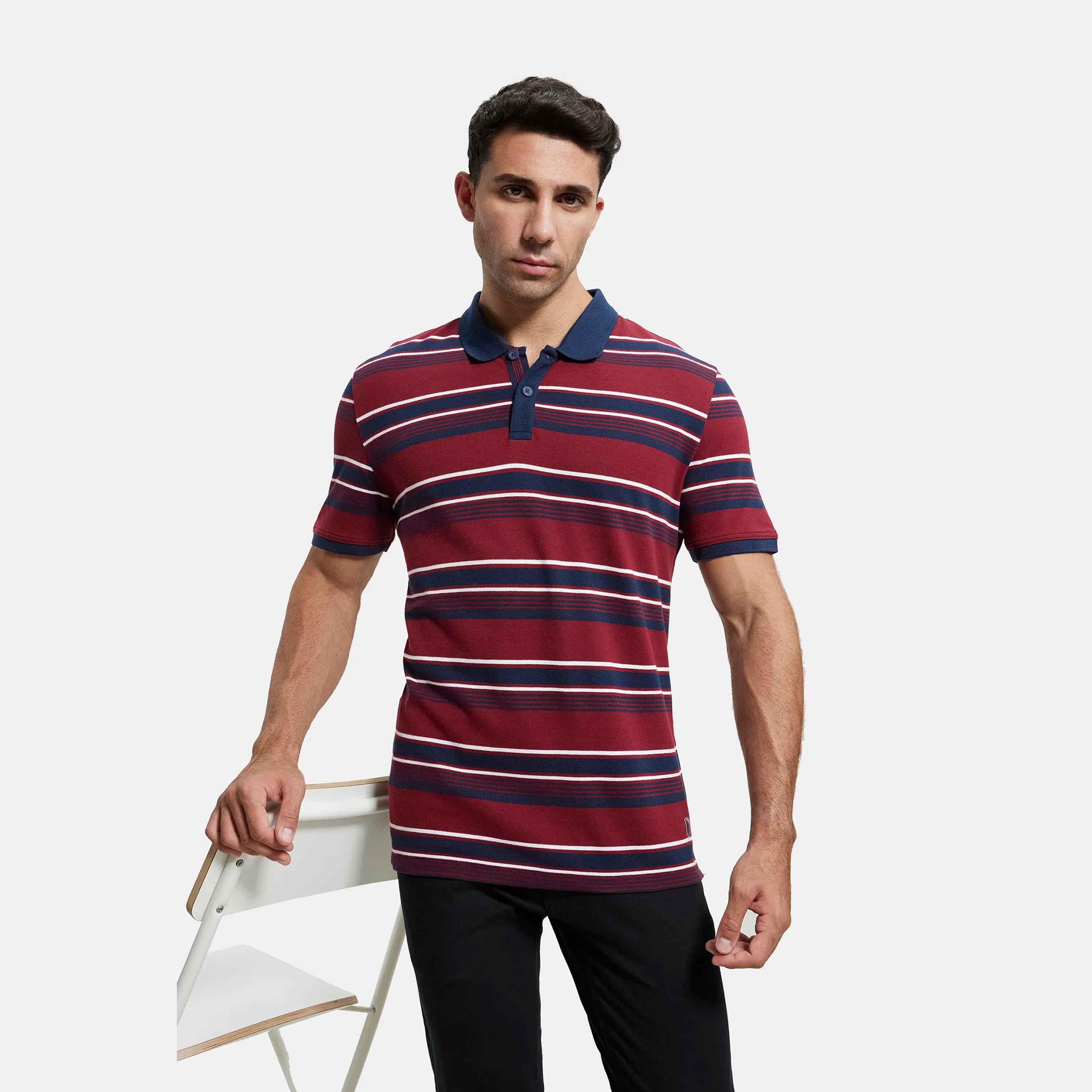 جوكي- قميص بولو رجالي يو اس ايه اوريجينالز نصف كم-men-clothing-tshirtsandpolos-polos-image-27