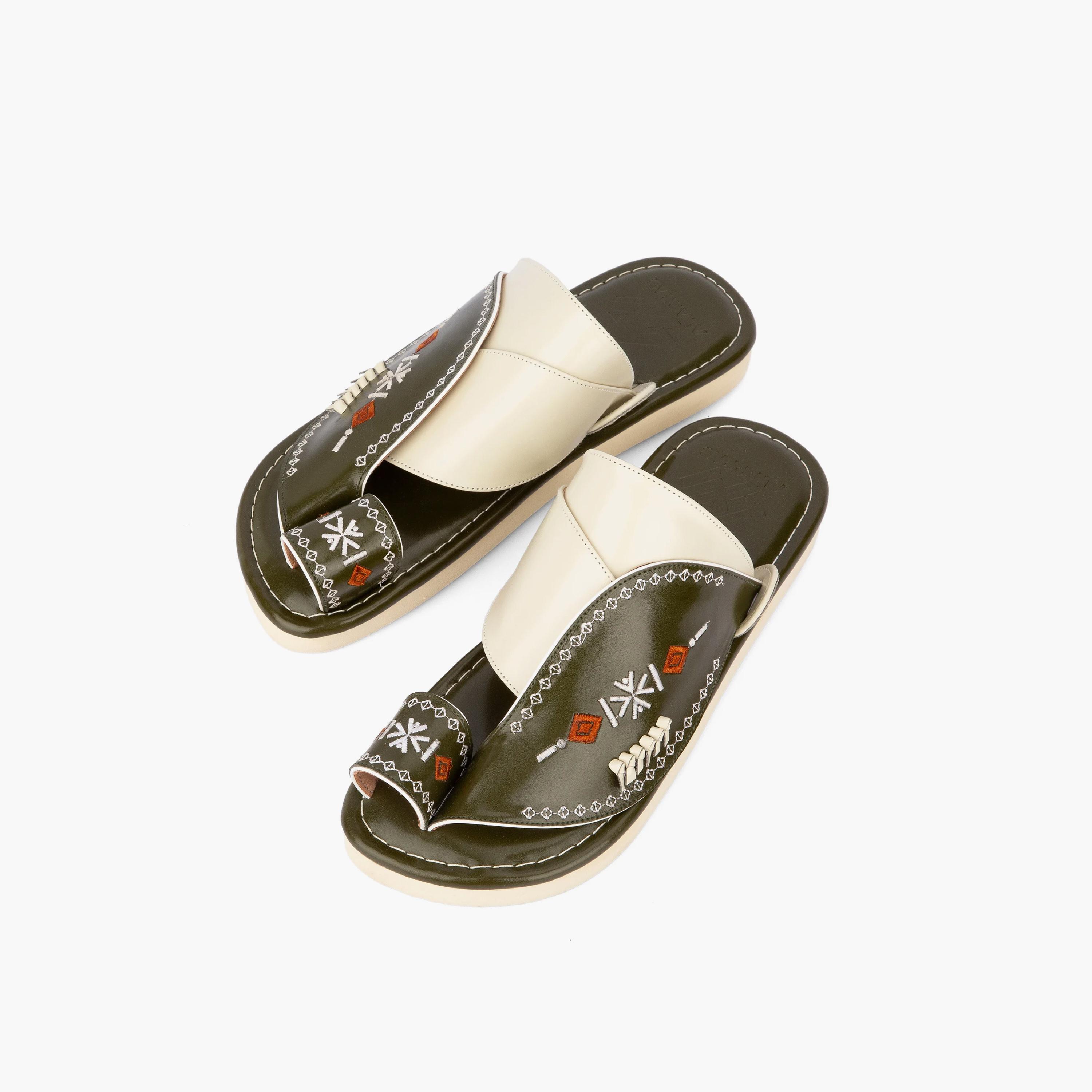 Alarrab Men's Slip On Oriental Slide Sandals | USE-291-5005-men-shoes-sandals-image-2