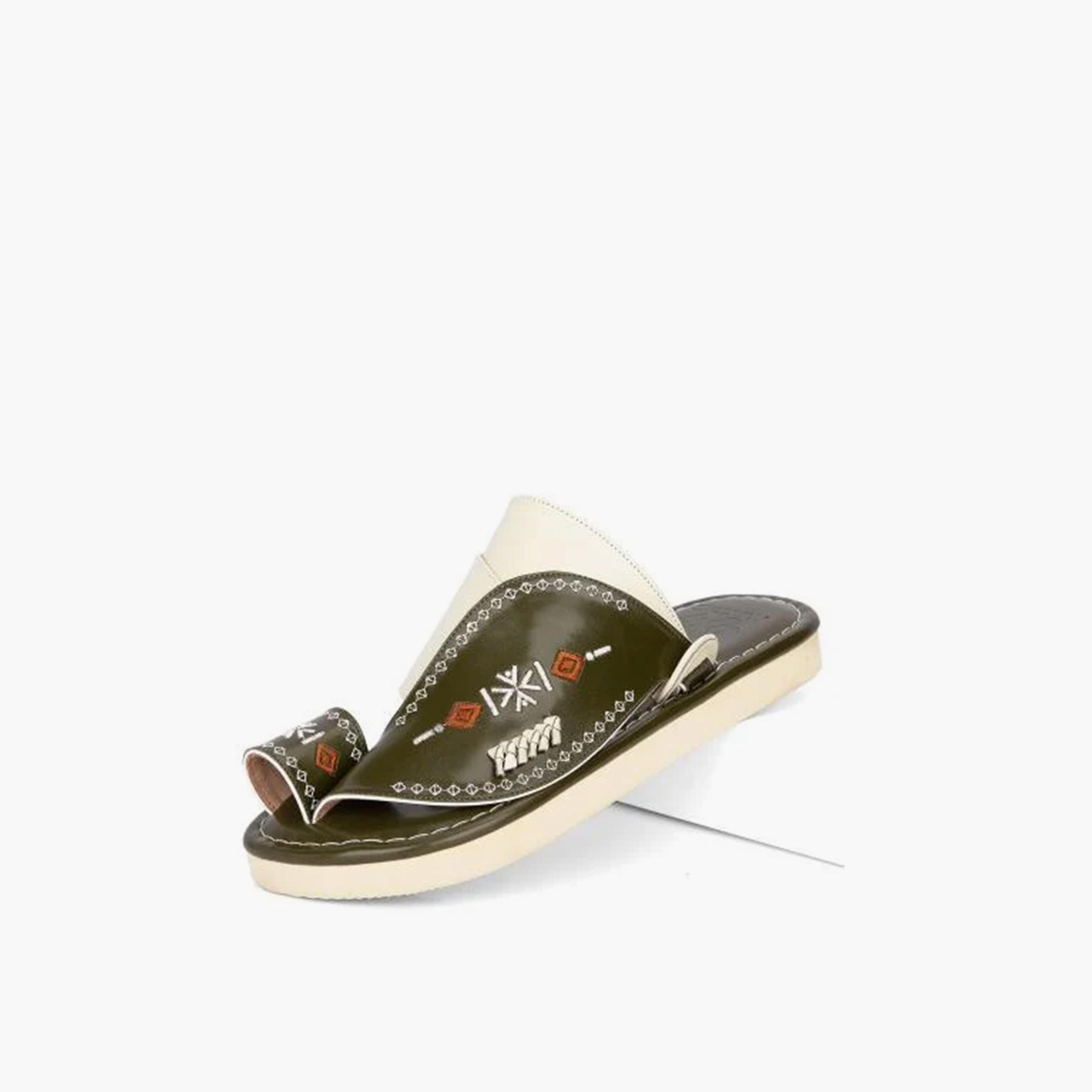 Alarrab Men's Slip On Oriental Slide Sandals | USE-291-5005-men-shoes-sandals-image-3