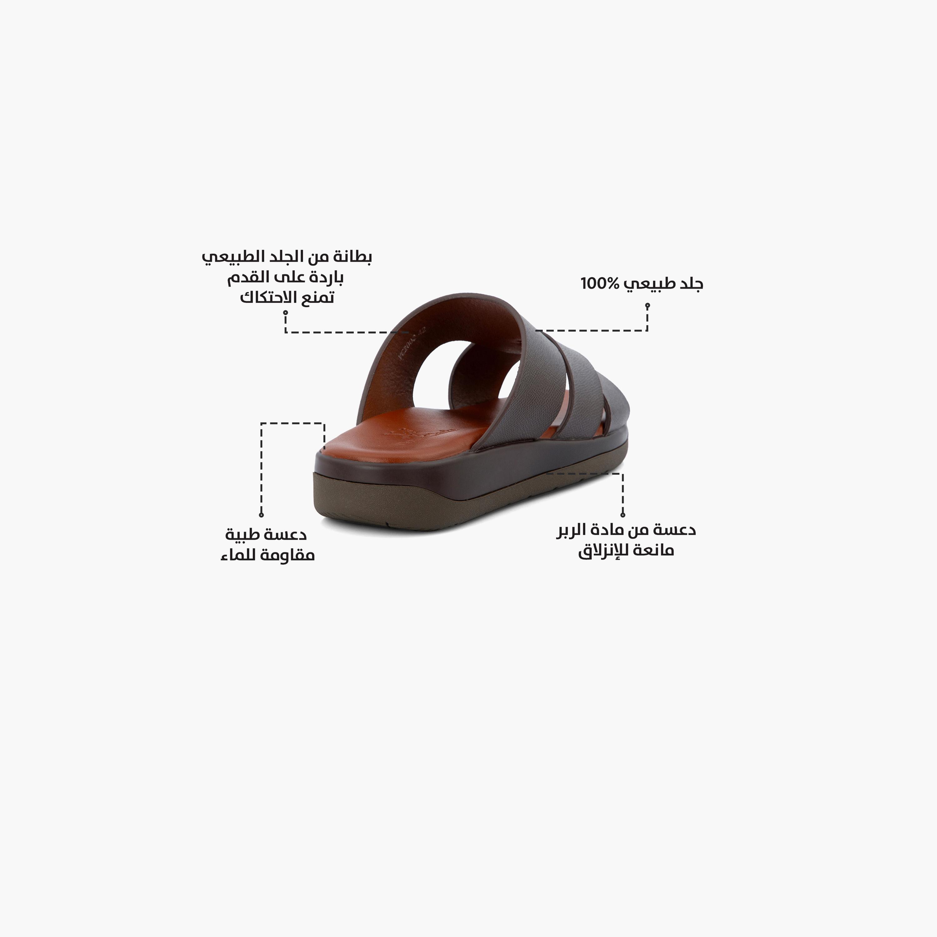 Alarrab Men's Slip On Slide Sandals | VC2002-men-shoes-sandals-image-3