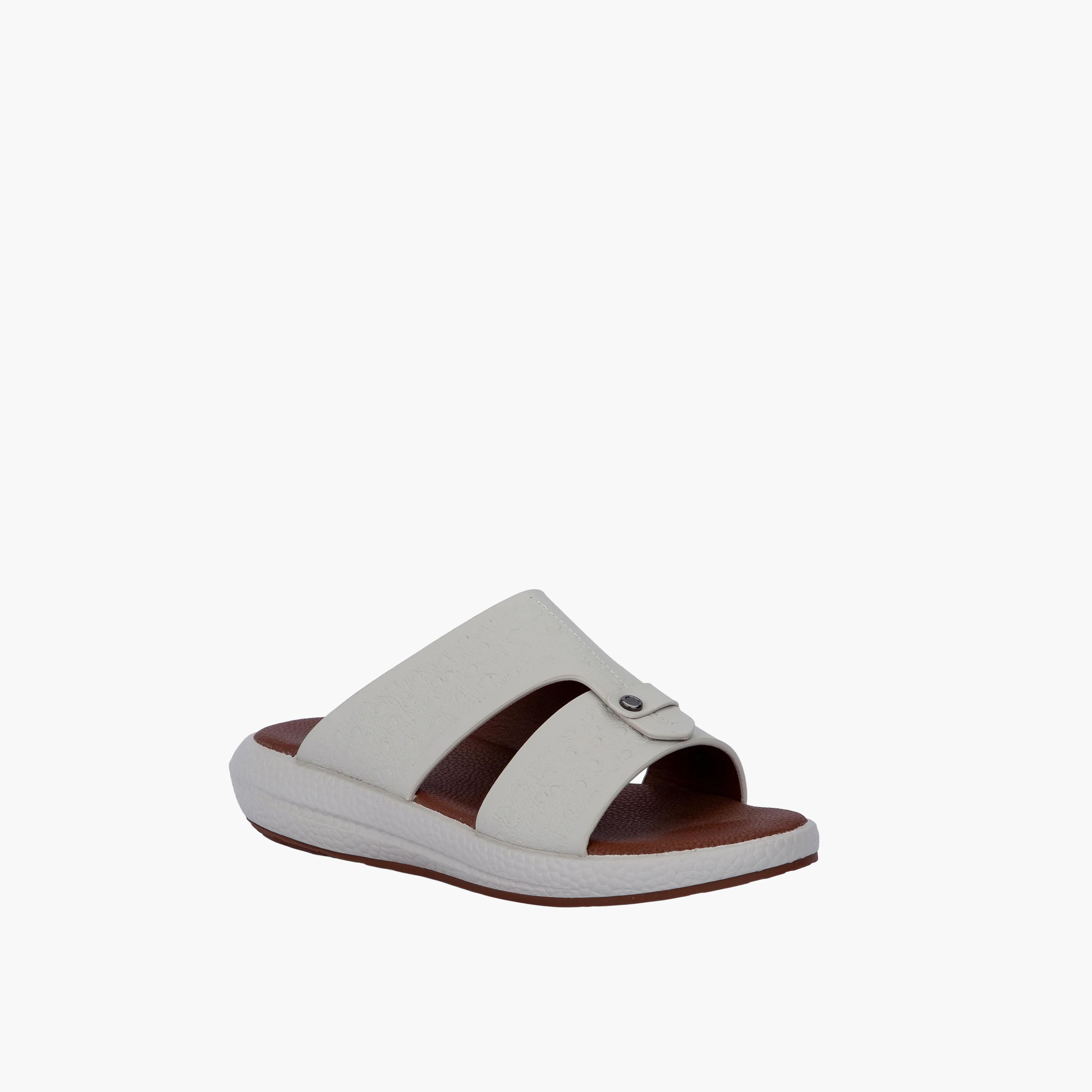 Alarrab Men's Slip On Slide Sandals | VC3002-men-shoes-sandals-image-1