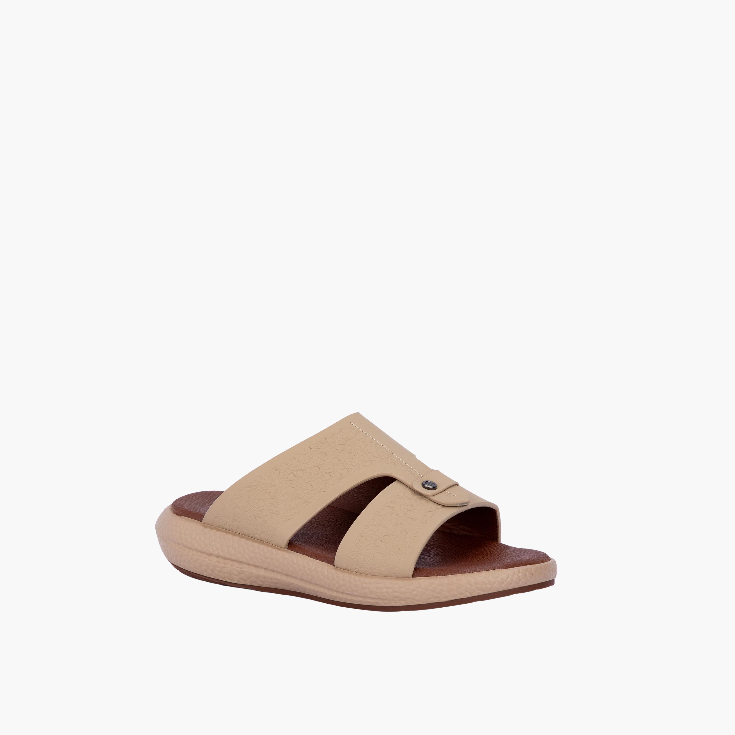 Alarrab Men's Slip On Slide Sandals | VC3002-men-shoes-sandals-image-1