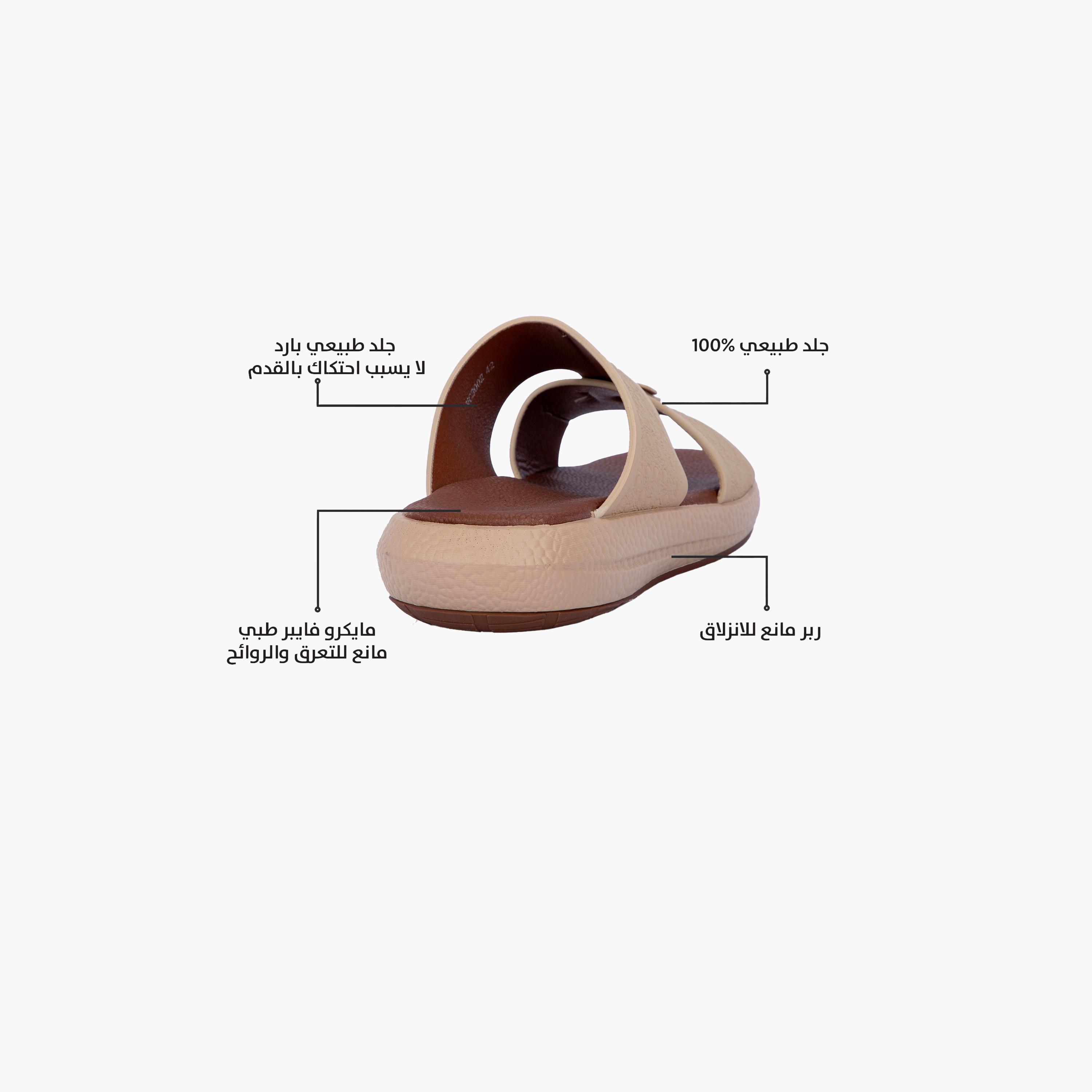 Alarrab Men's Slip On Slide Sandals | VC3002-men-shoes-sandals-image-3