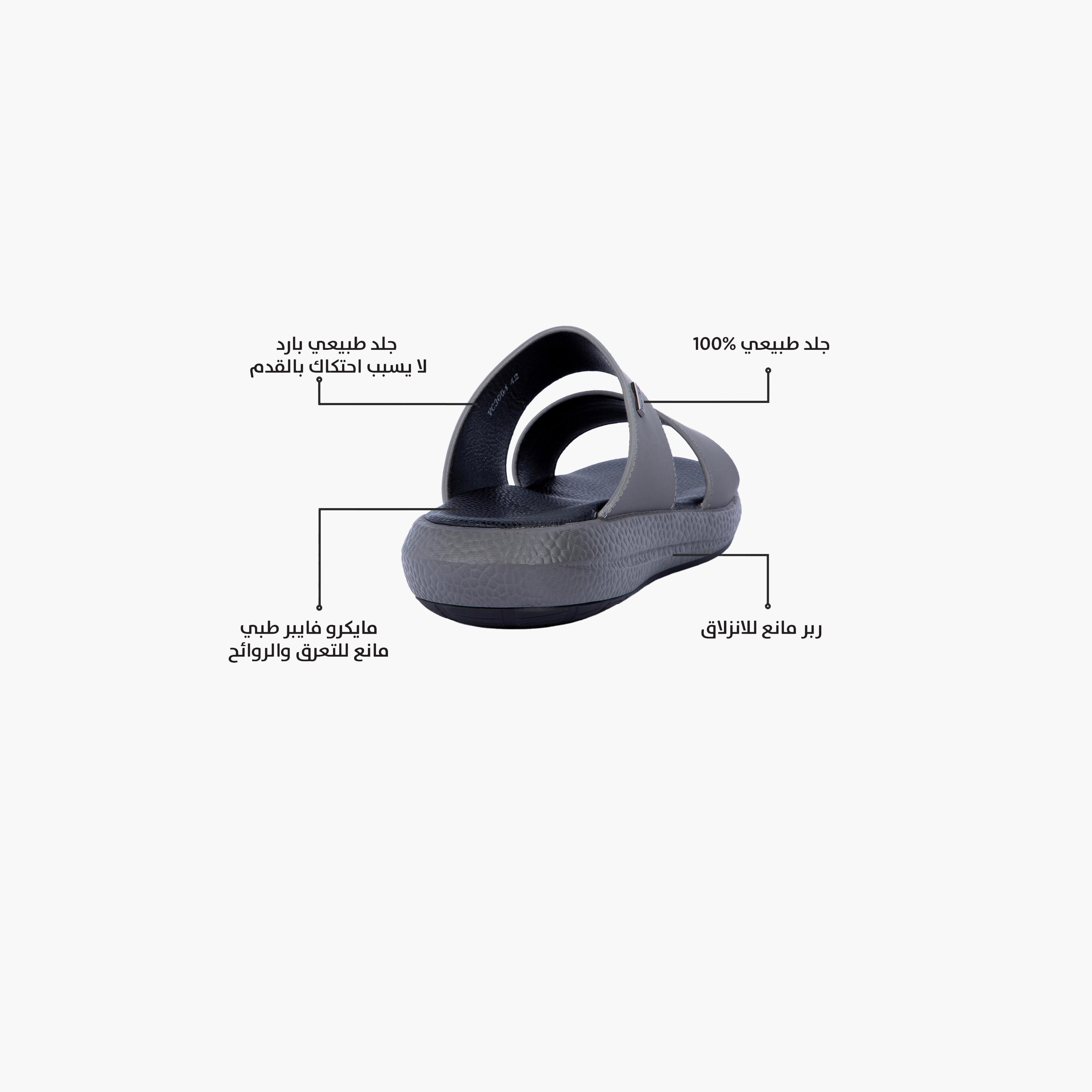 العراب- صندل رجالي شرقي سهل الارتداء | VC3004-men-shoes-sandals-image-2