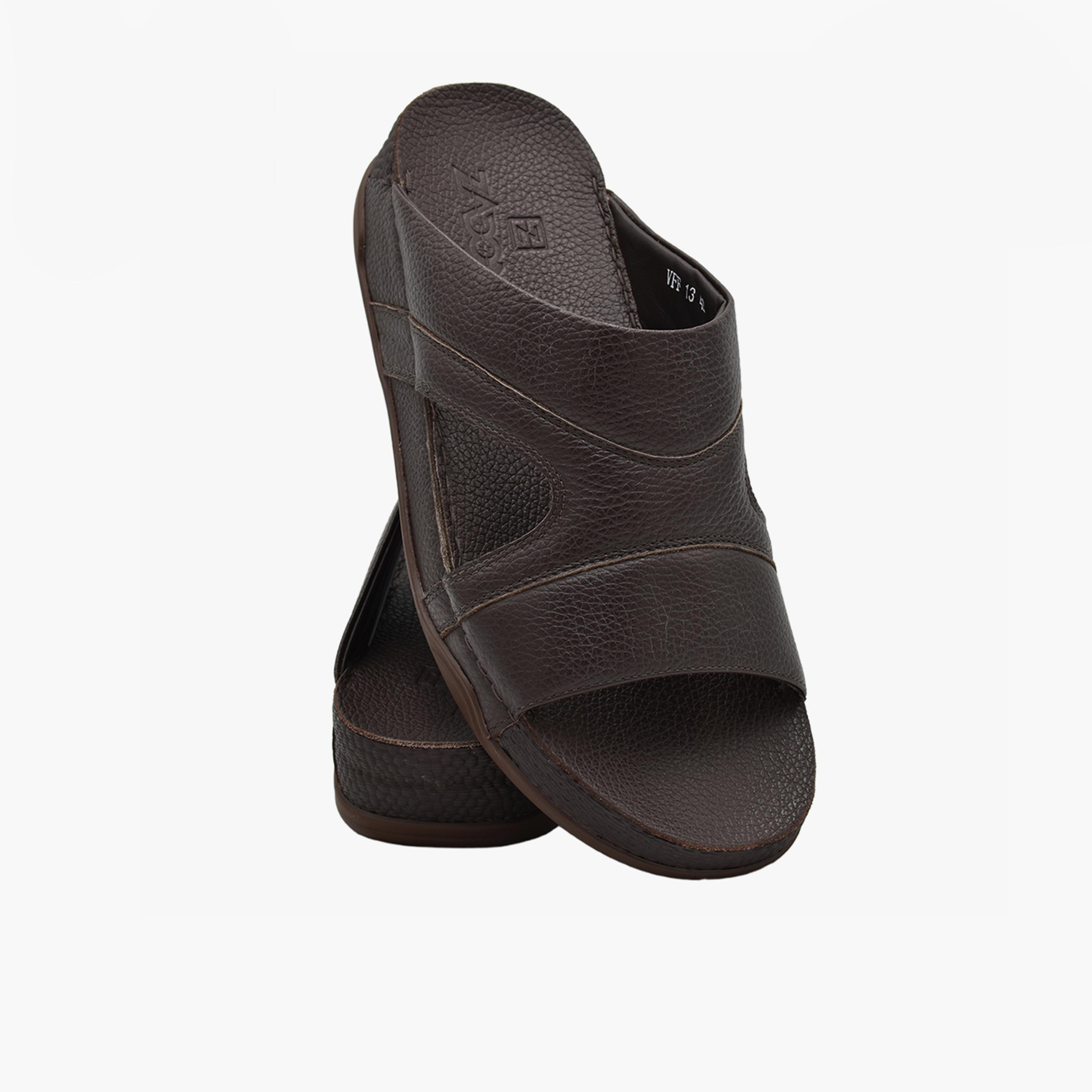 Zadoni Men's Italian Leather Arabic Sandals | VFF-13-men-shoes-sandals-image-2