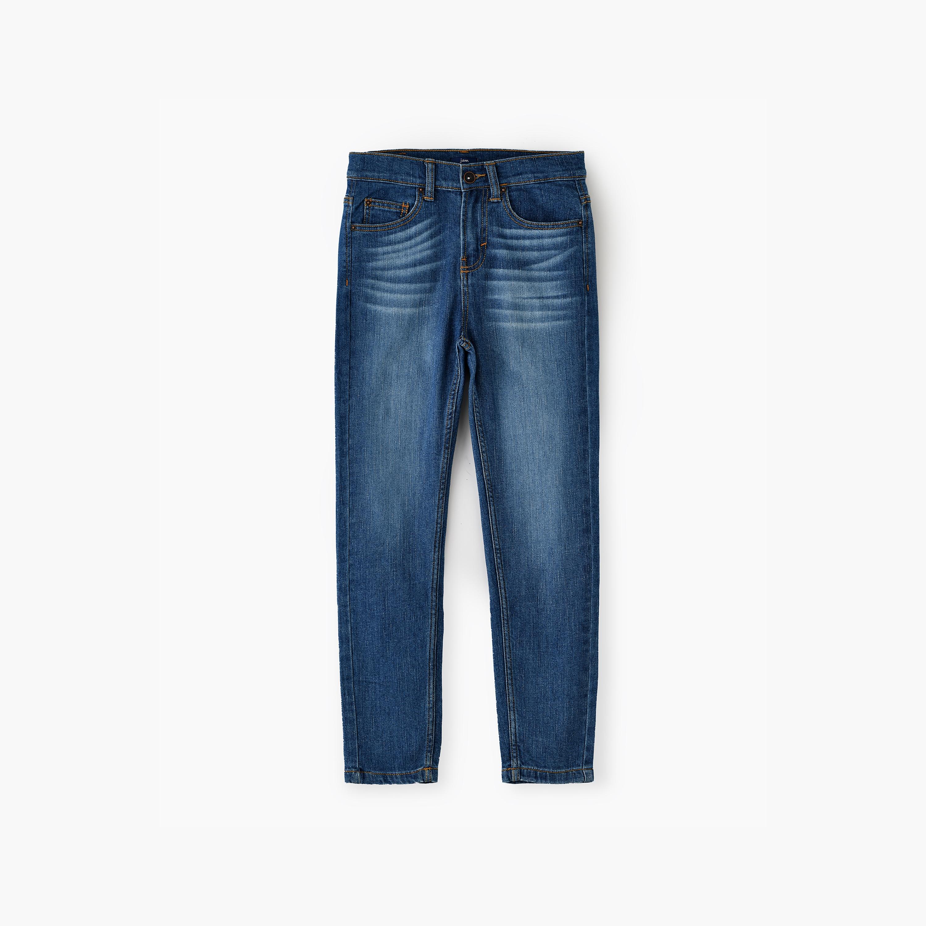 UniqKidz Basic Denim Jeans for Boys-boys-clothing-bottoms-jeans-image-1