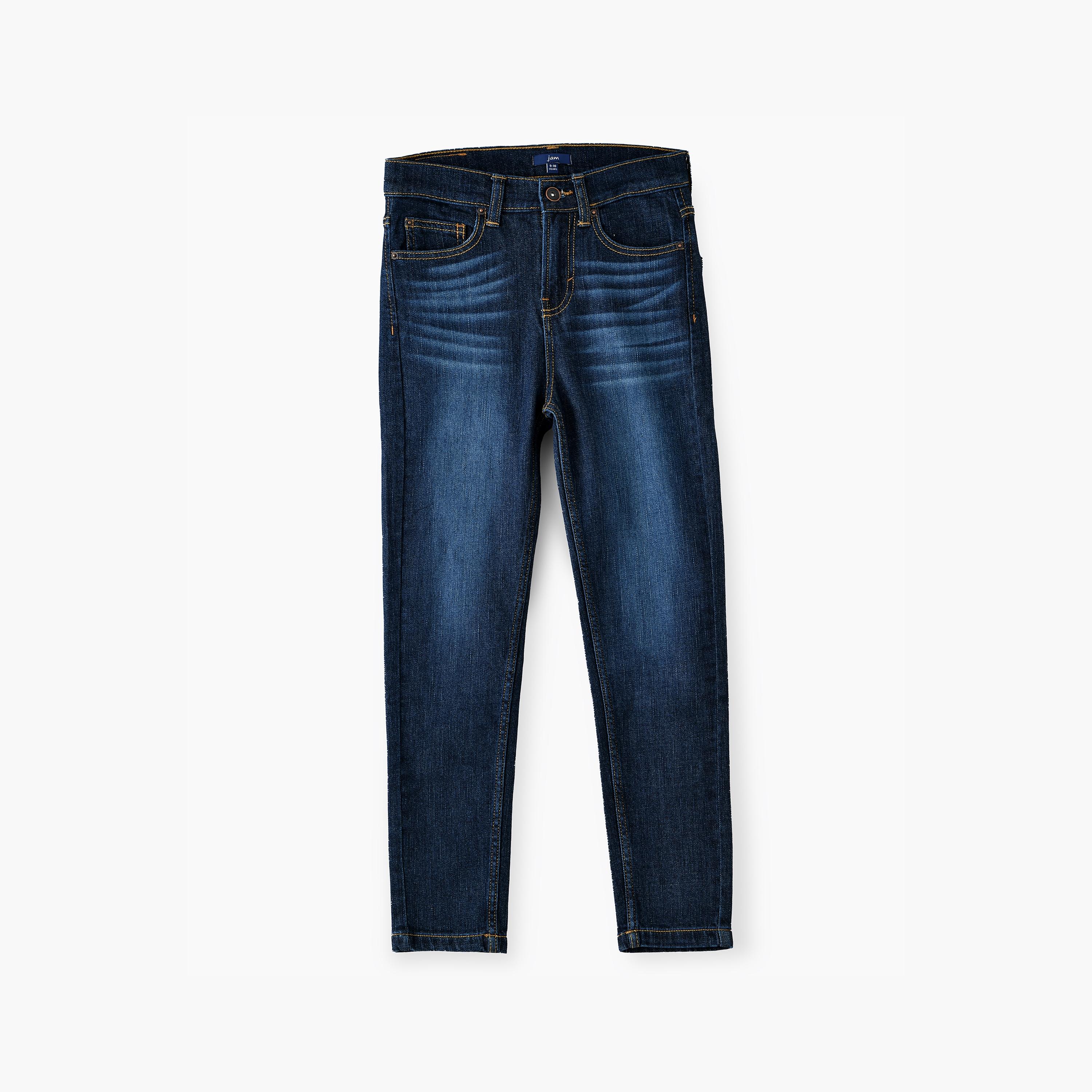 UniqKidz Basic Denim Jeans for Boys-boys-clothing-bottoms-jeans-image-1