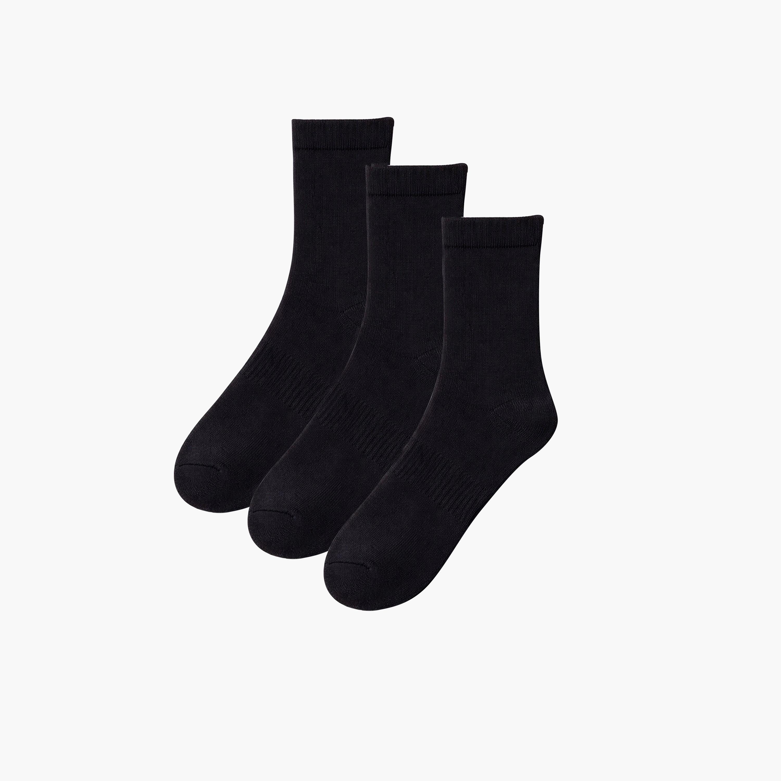 Victor and Jane 3-Pairs Plain Socks-boys-accessories-socks-image-1
