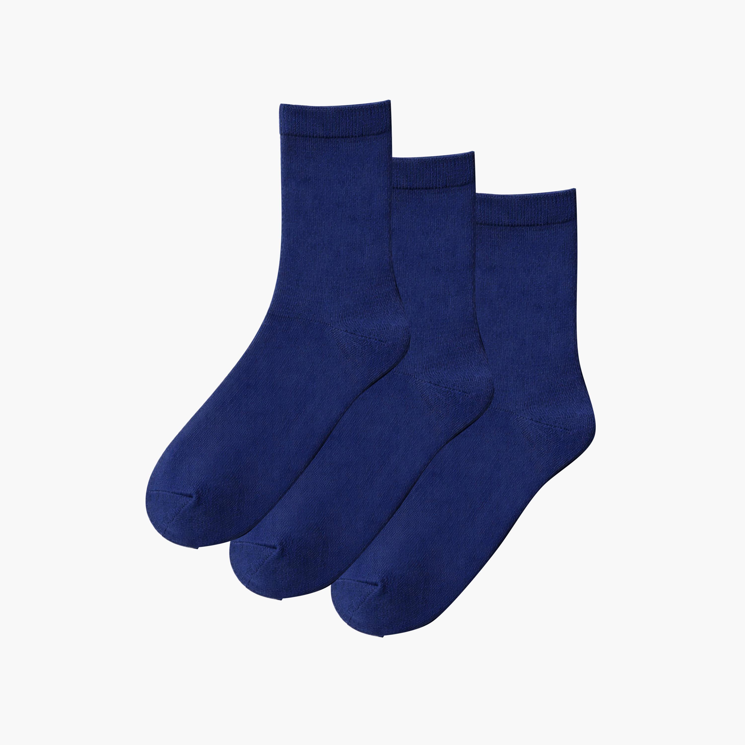 Victor and Jane 3-Pairs Plain Socks-boys-accessories-socks-image-1