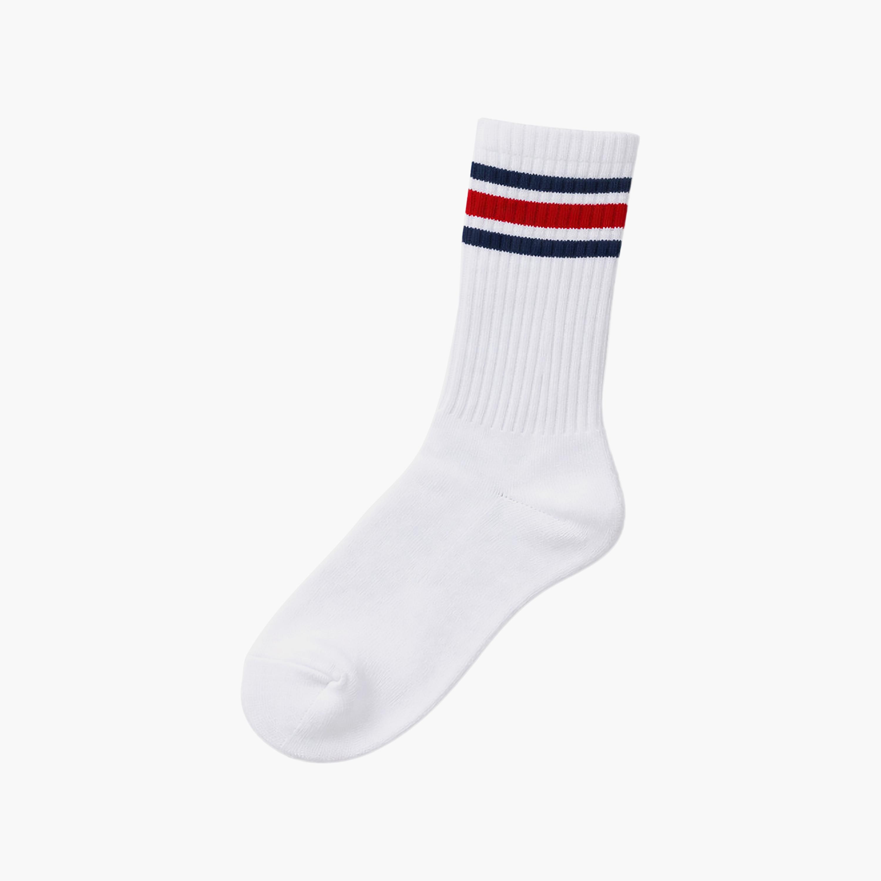 Victor and Jane 3-Pair Tipped Crew Length Sports Socks Set-girls-accessories-socks-image-8
