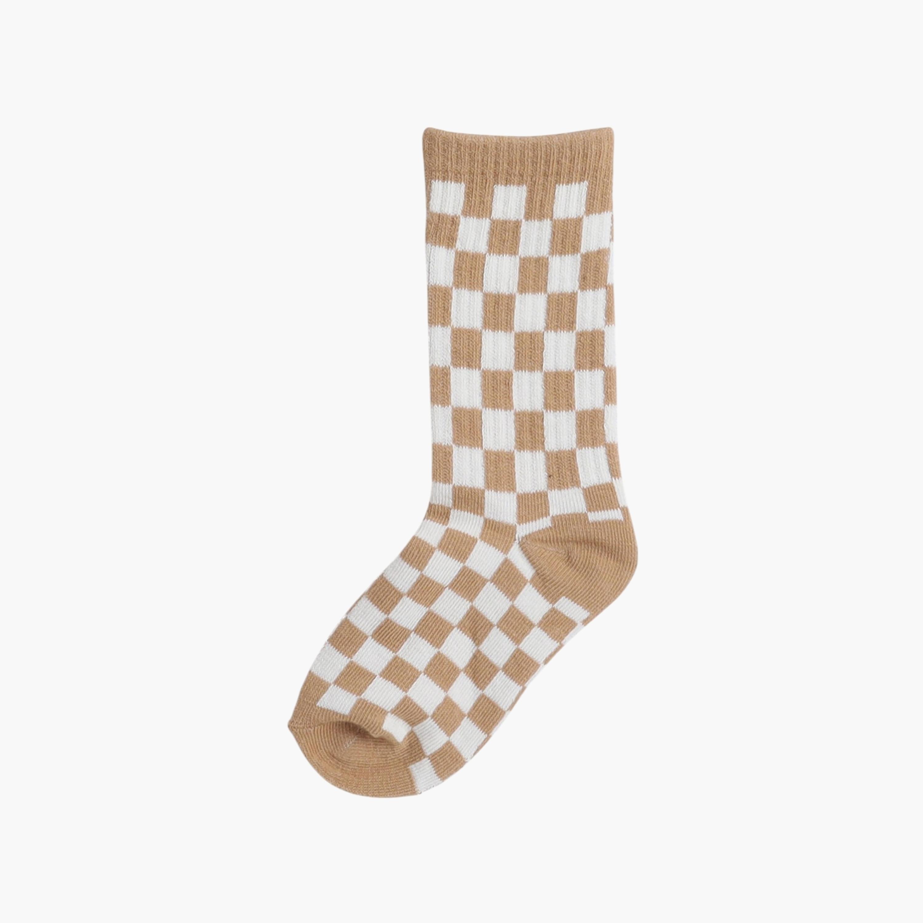 Victor and Jane 3 Pair of Checked Socks-boys-accessories-socks-image-2