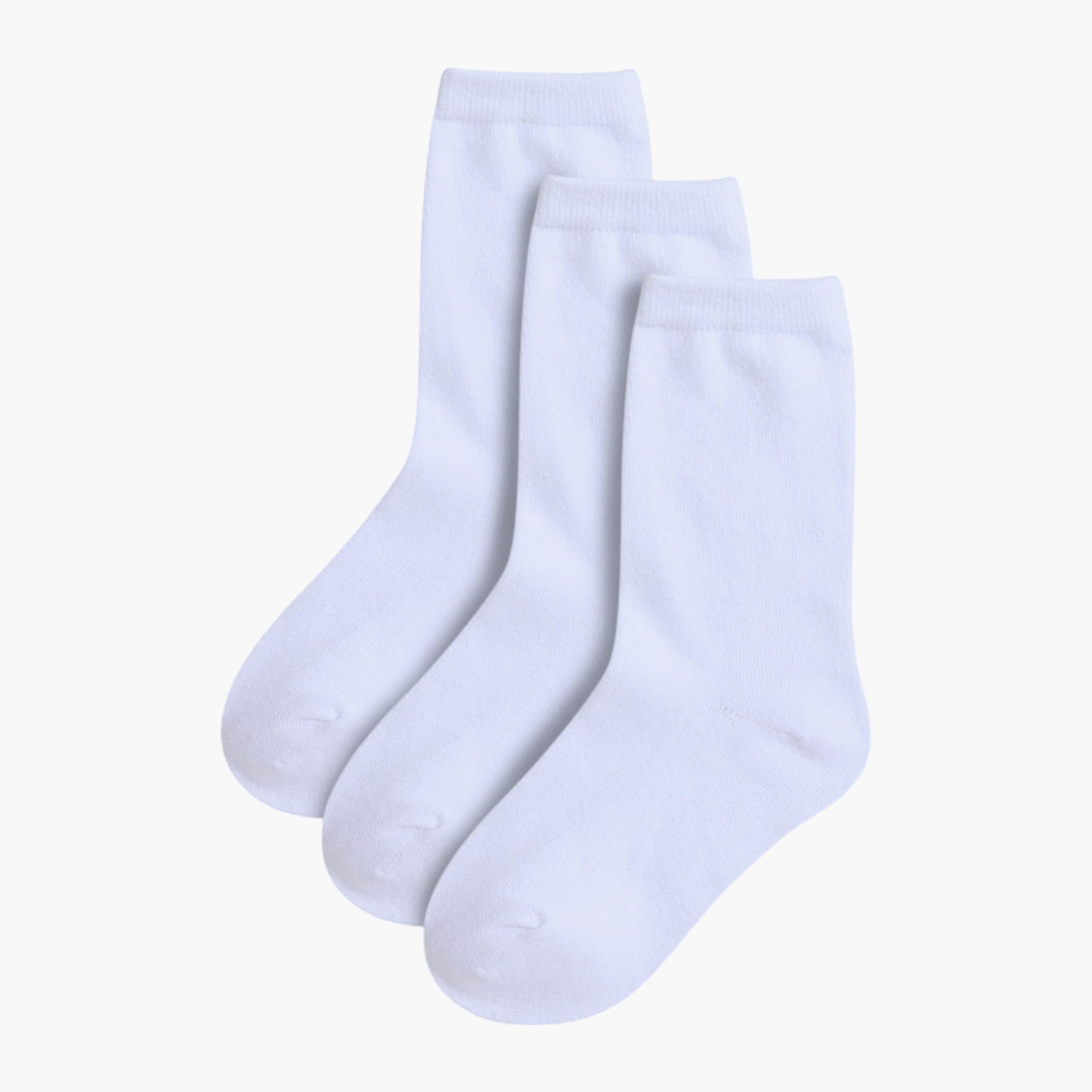 Victor and Jane 3 Pair of Solid Socks-boys-accessories-socks-image-1