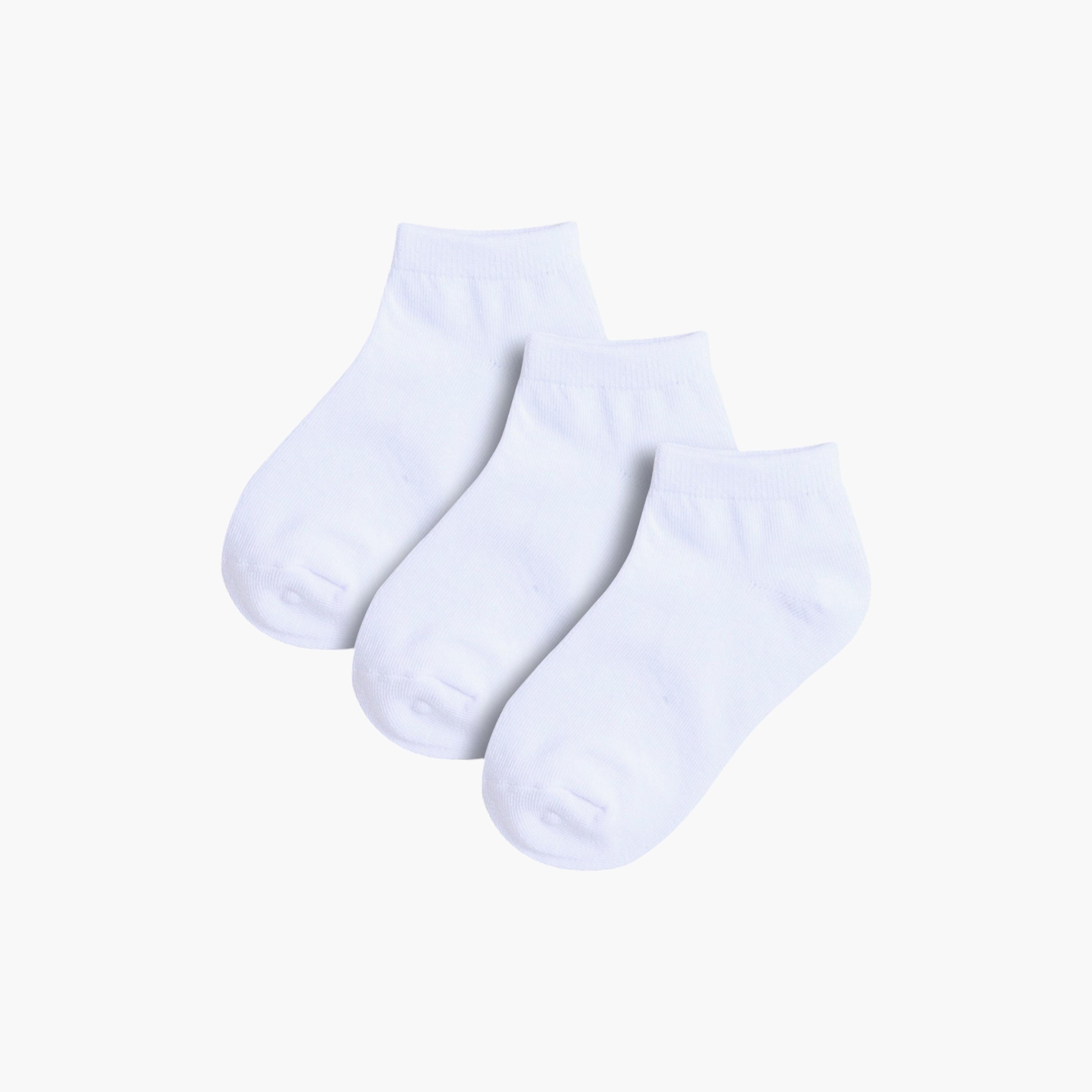 Victor and Jane 3 Pair of Solid Socks-boys-accessories-socks-image-1