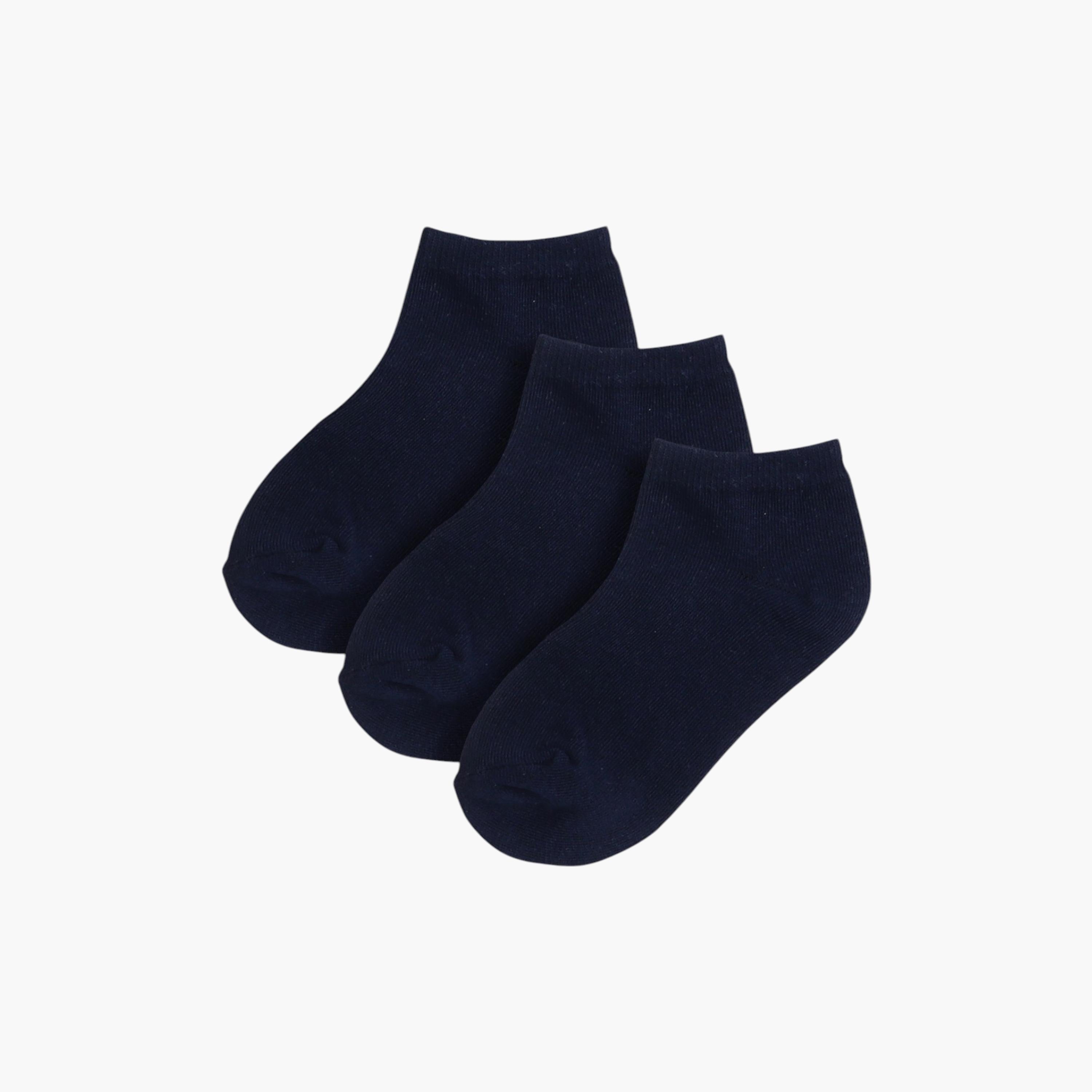 Victor and Jane 3 Pair of Solid Socks-boys-accessories-socks-image-1