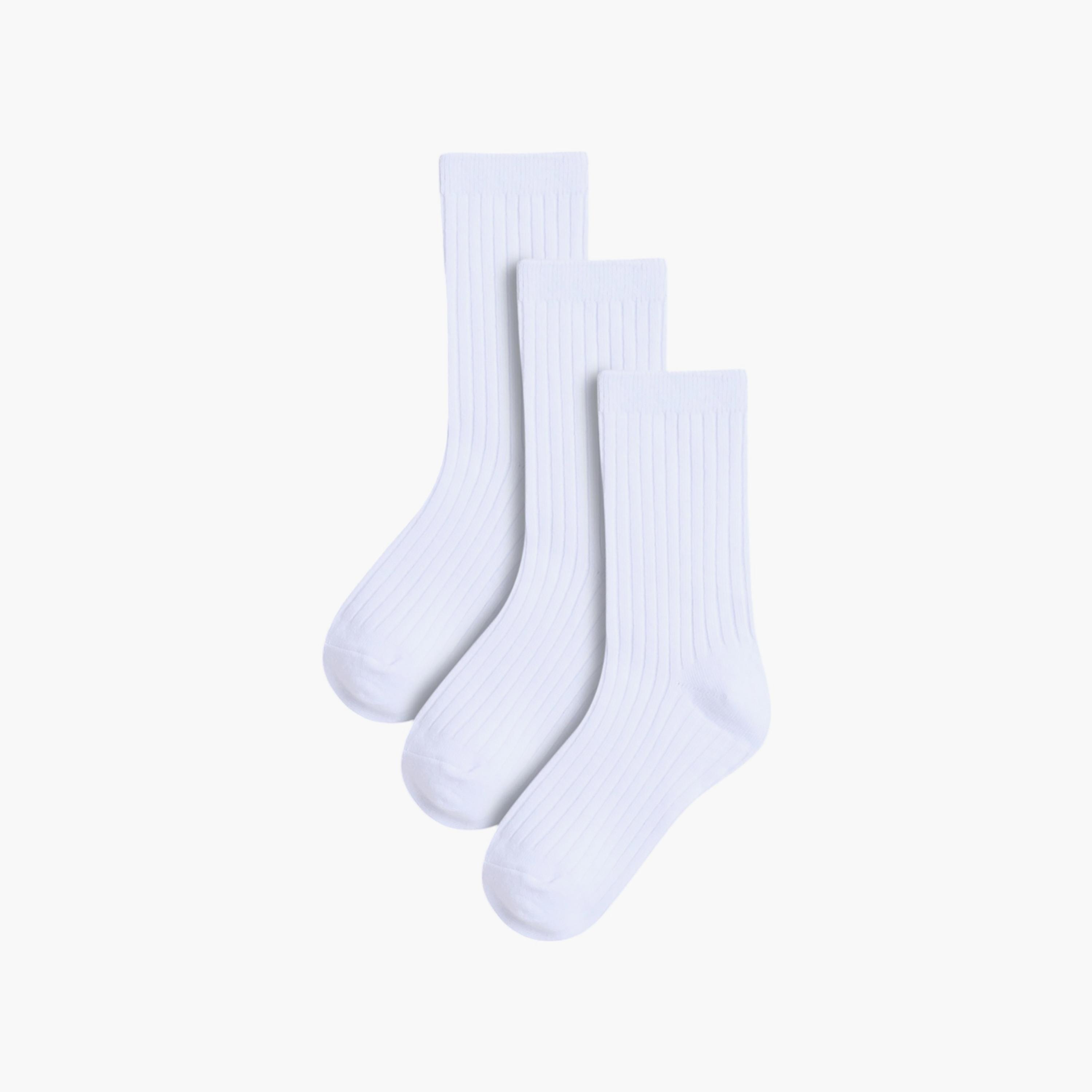 Victor and Jane 3 Pair of Solid Socks-boys-accessories-socks-image-1