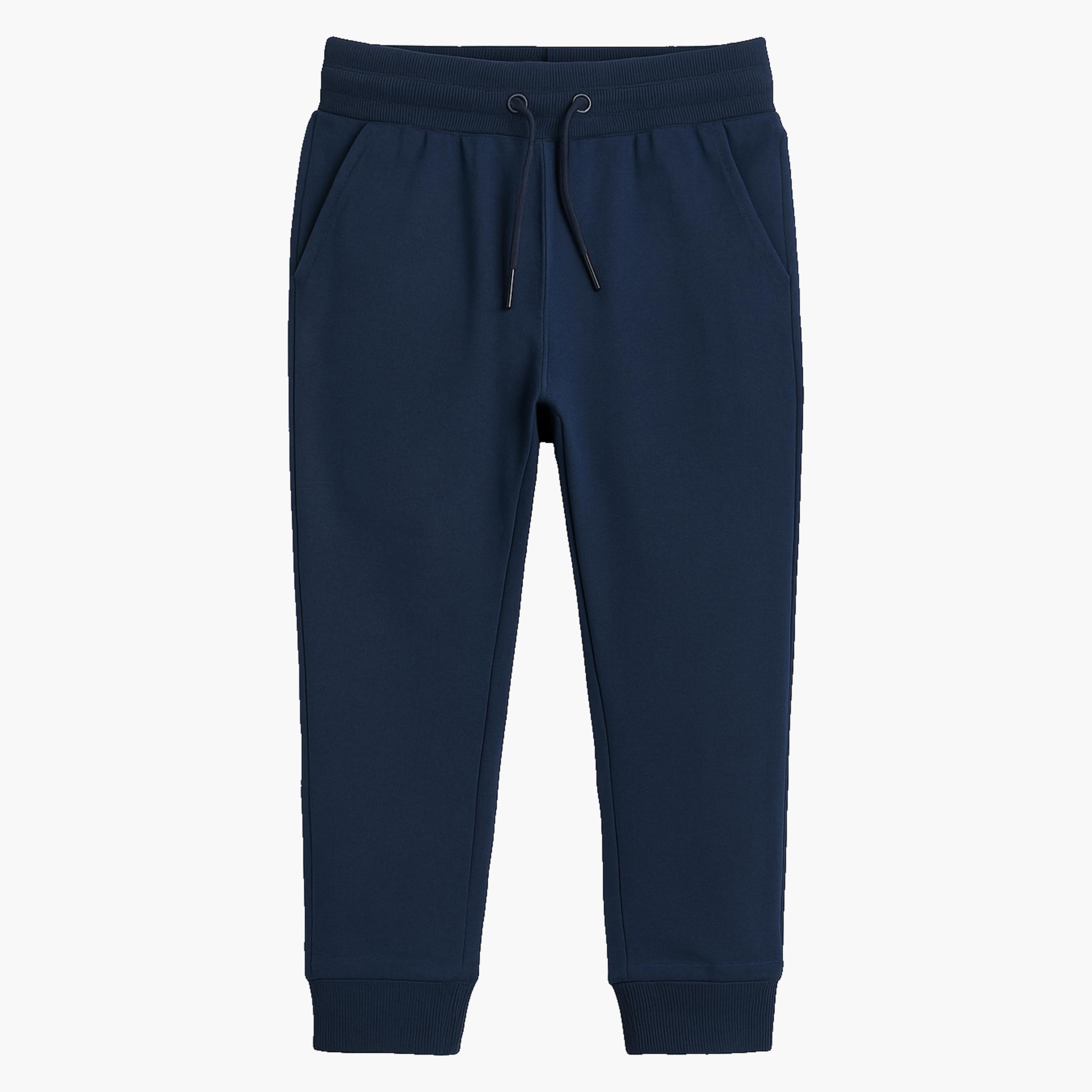 Victor and Jane Elasticated French Terry Joggers-boys-clothing-bottoms-joggersandtrackpants-image-3