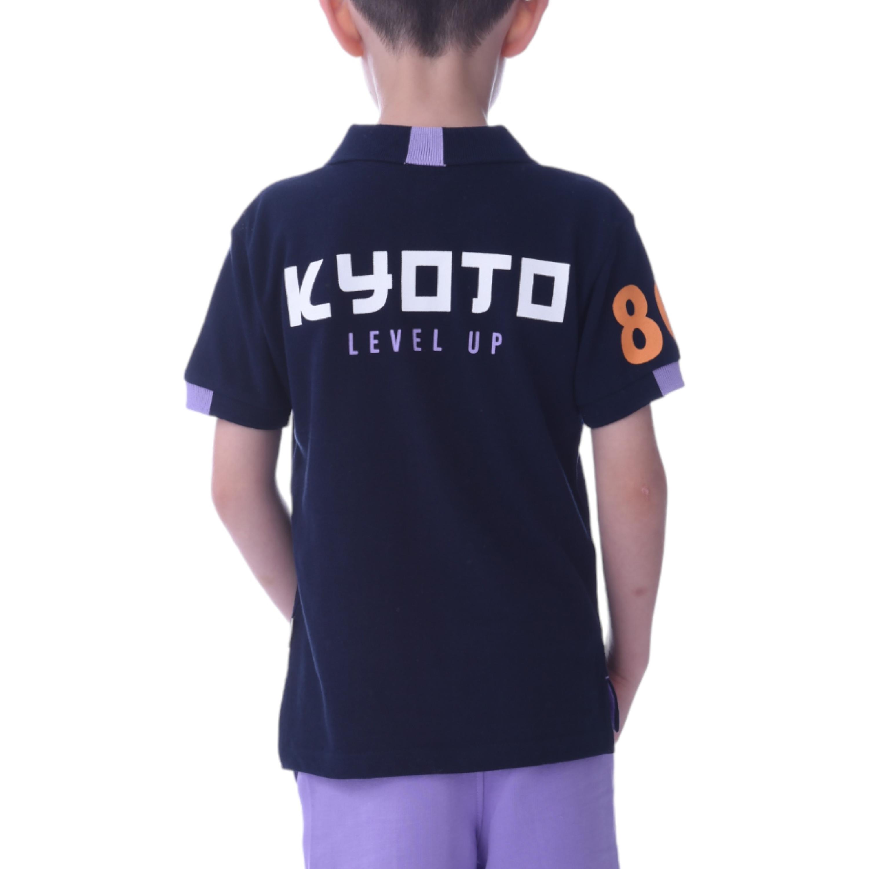 Victor and Jane Boys Printed Short Sleeves T-Shirt & Shorts Set-boys-clothing-setsandcoords-image-3