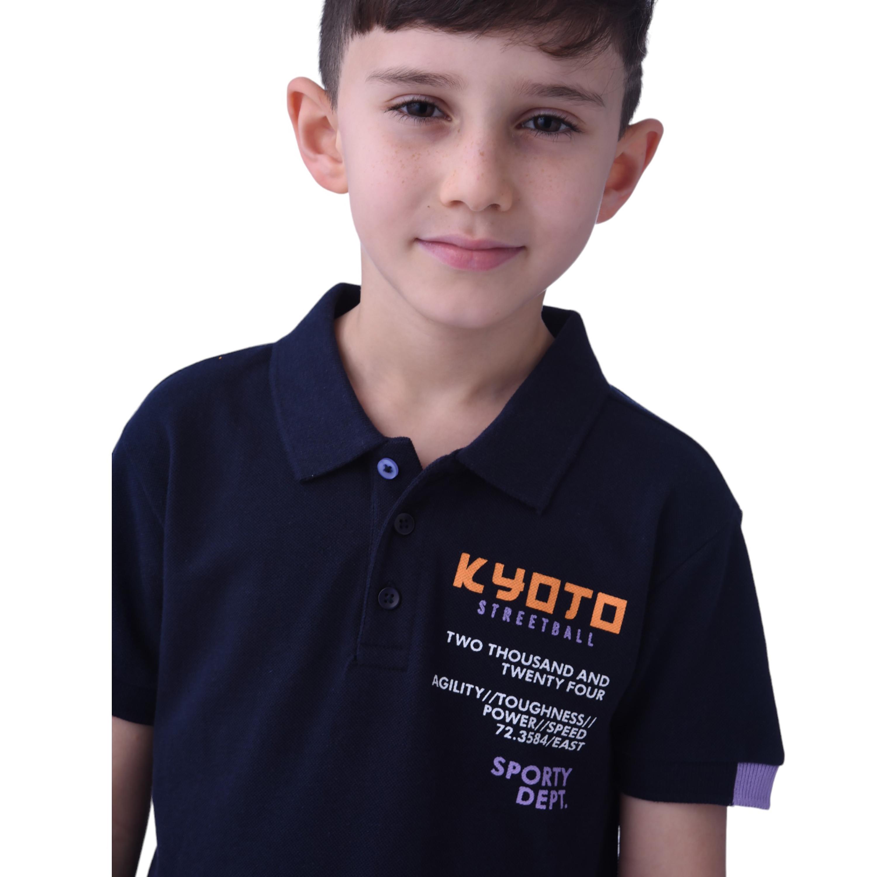 Victor and Jane Boys Printed Short Sleeves T-Shirt & Shorts Set-boys-clothing-setsandcoords-image-4