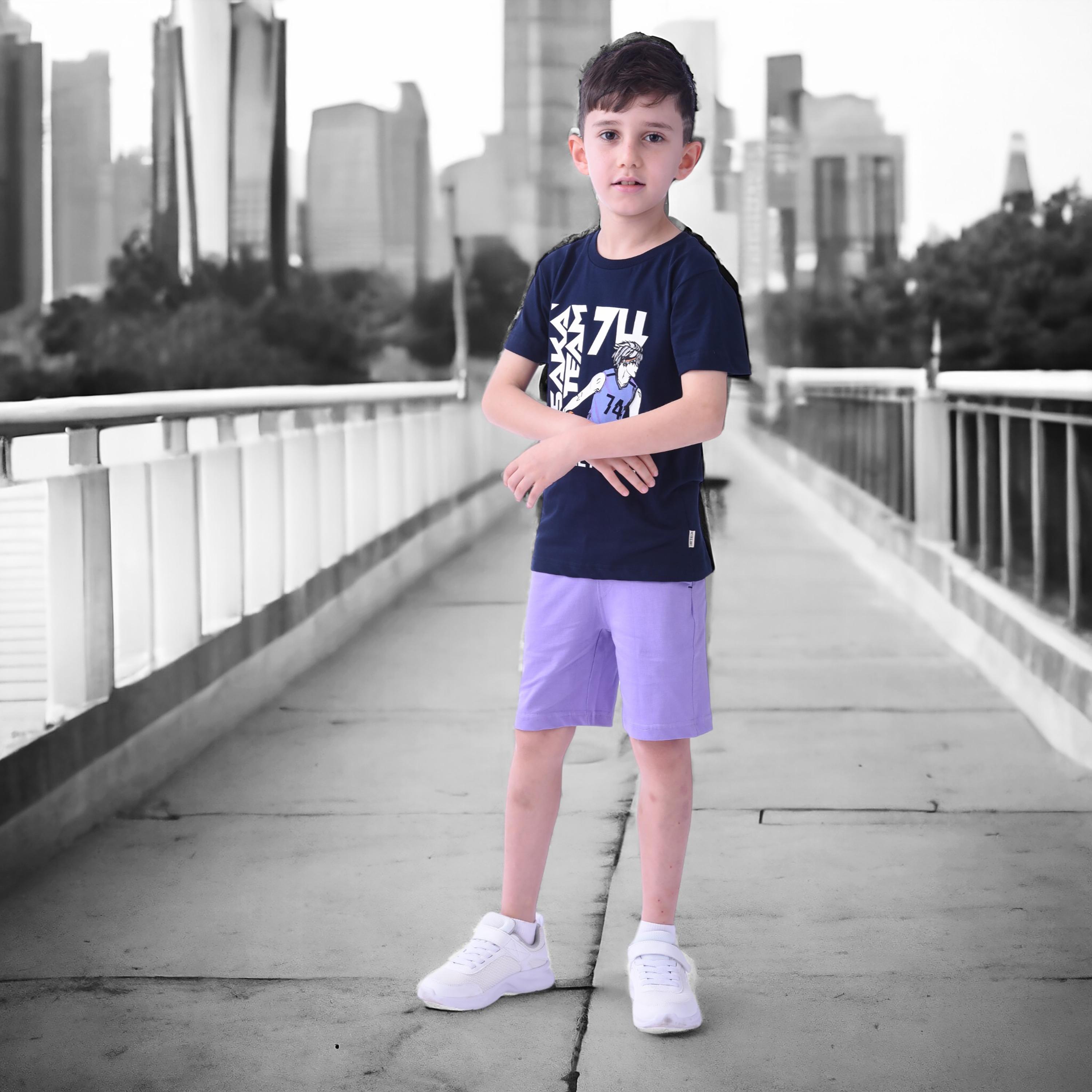 Victor and Jane Street Ball Printed Short Sleeves T-Shirt & Shorts Set-baby-boys-clothing-setsandcoords-image-5