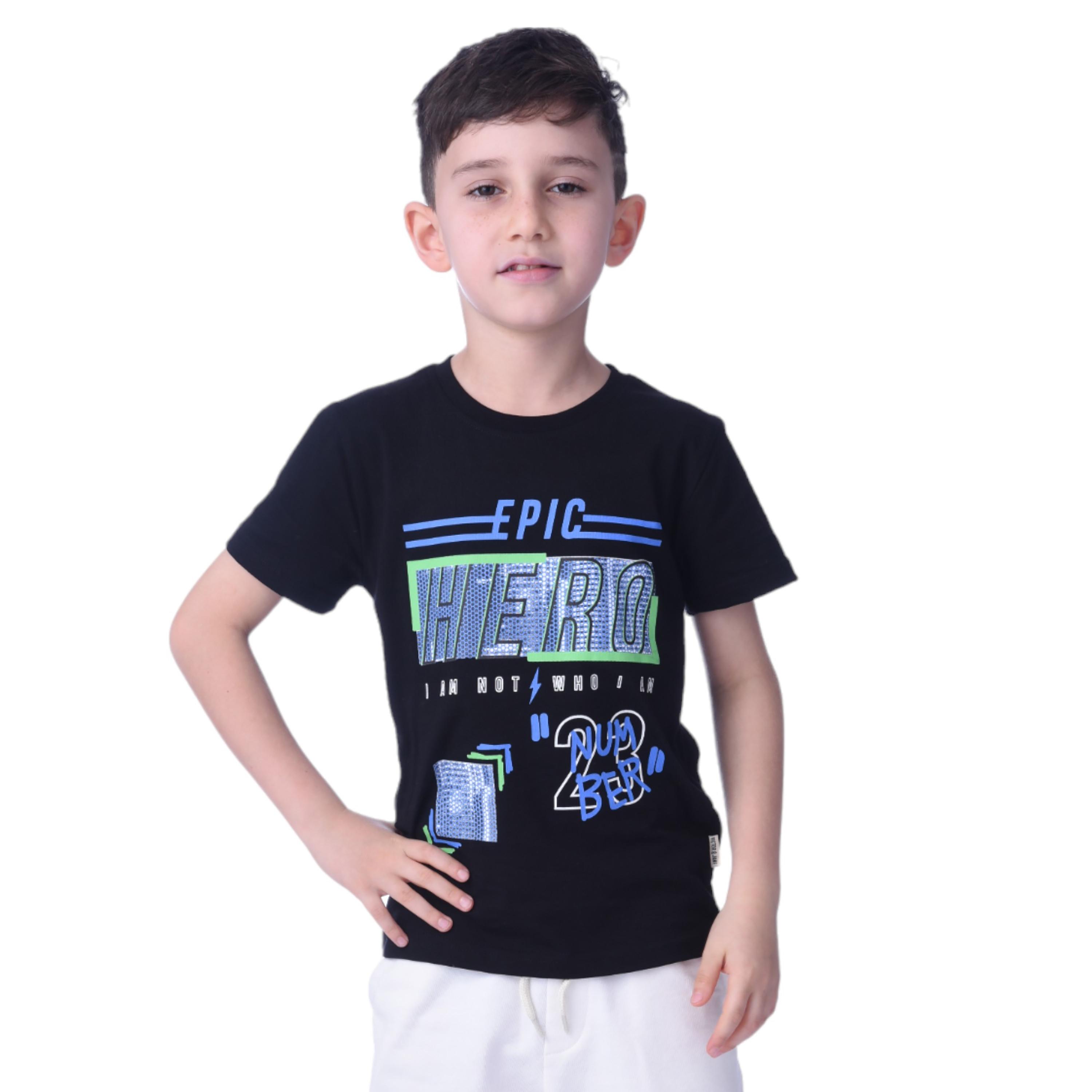 تي شيرت بأكمام قصيرة 3 قطع مطبوعة من فيكتور اند جين -boys-clothing-tshirtsandpolos-image-2
