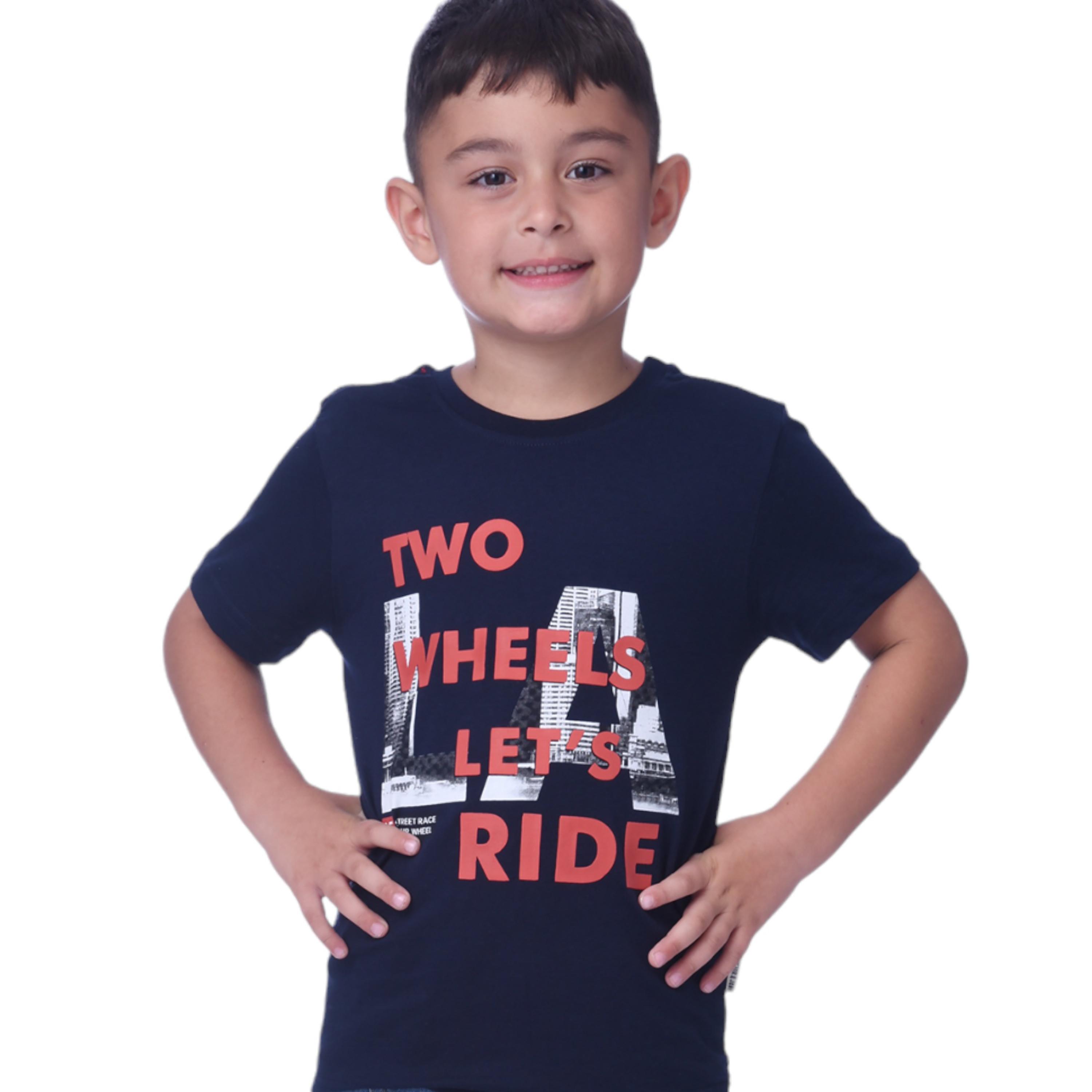 تي شيرت بأكمام قصيرة 3 قطع مطبوعة من فيكتور اند جين -boys-clothing-tshirtsandpolos-image-4