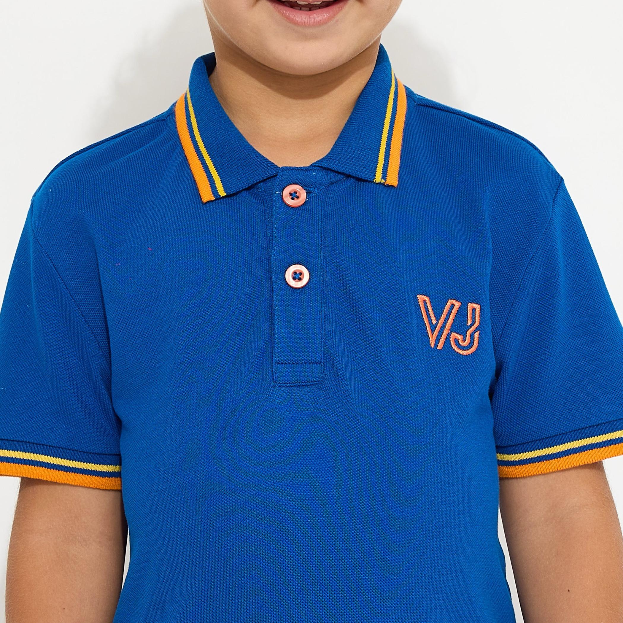 Victor and Jane Solid Short Sleeves T-Shirt-boys-clothing-tshirtsandpolos-image-4