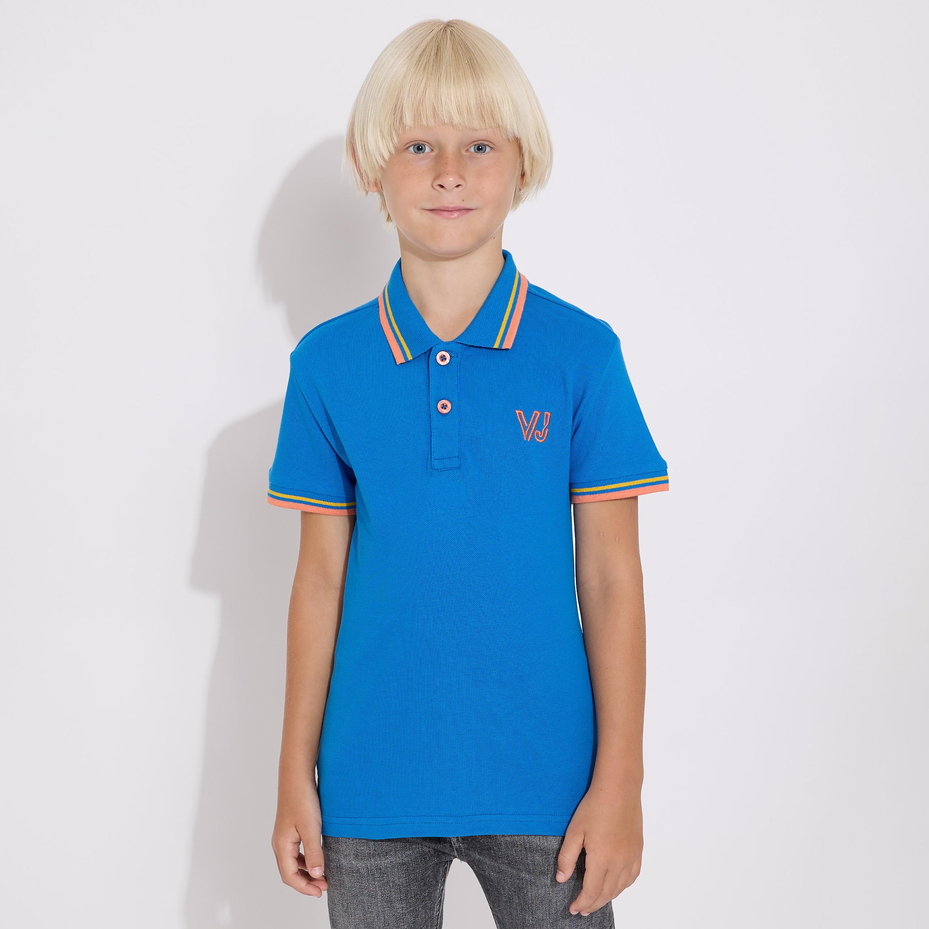 Victor and Jane Solid Short Sleeves T-Shirt-boys-clothing-tshirtsandpolos-image-1