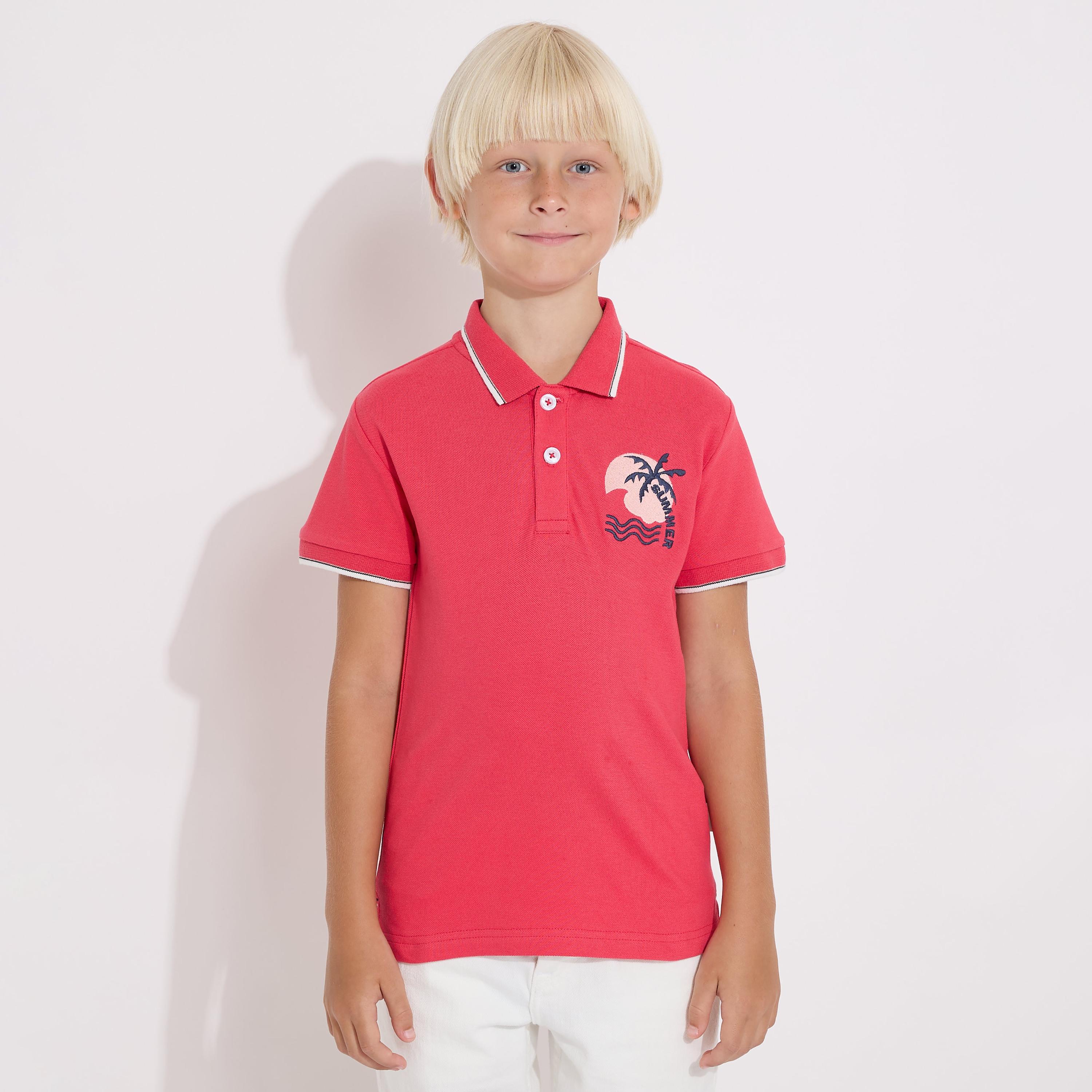 Victor and Jane Embroidered Short Sleeves T-Shirt-boys-clothing-tshirtsandpolos-image-1