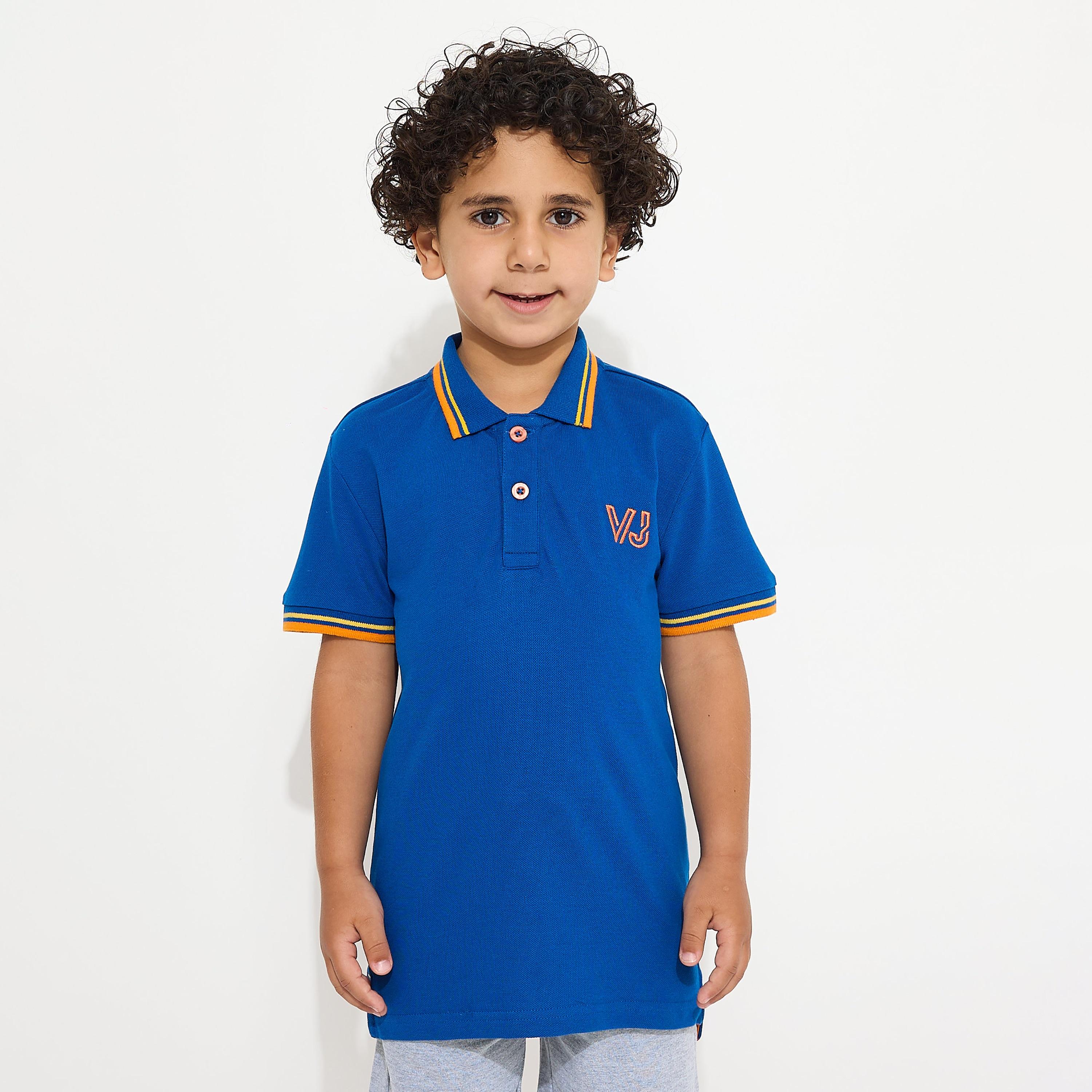 Victor and Jane Solid Short Sleeves T-Shirt-boys-clothing-tshirtsandpolos-image-1