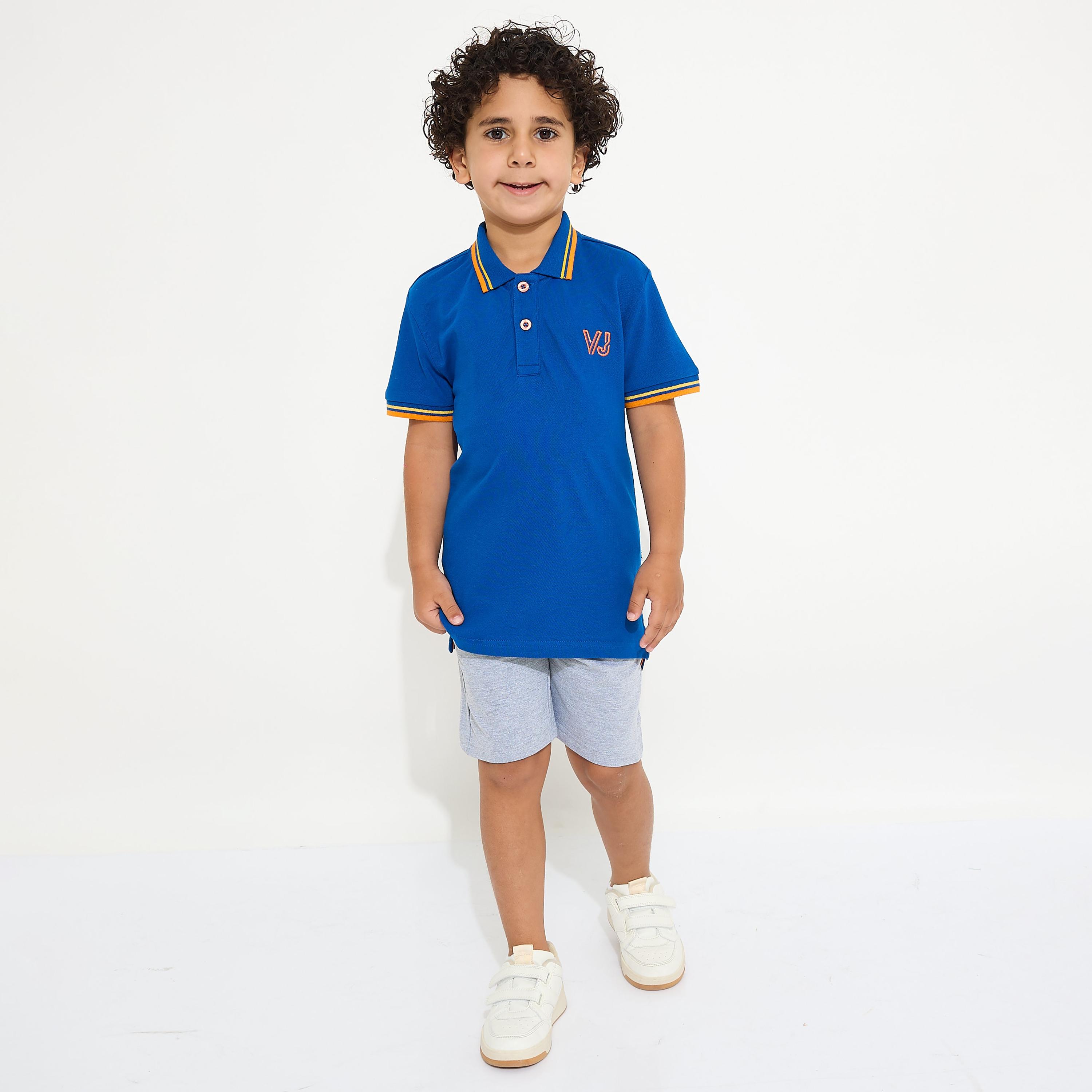 Victor and Jane Solid Short Sleeves T-Shirt-boys-clothing-tshirtsandpolos-image-3