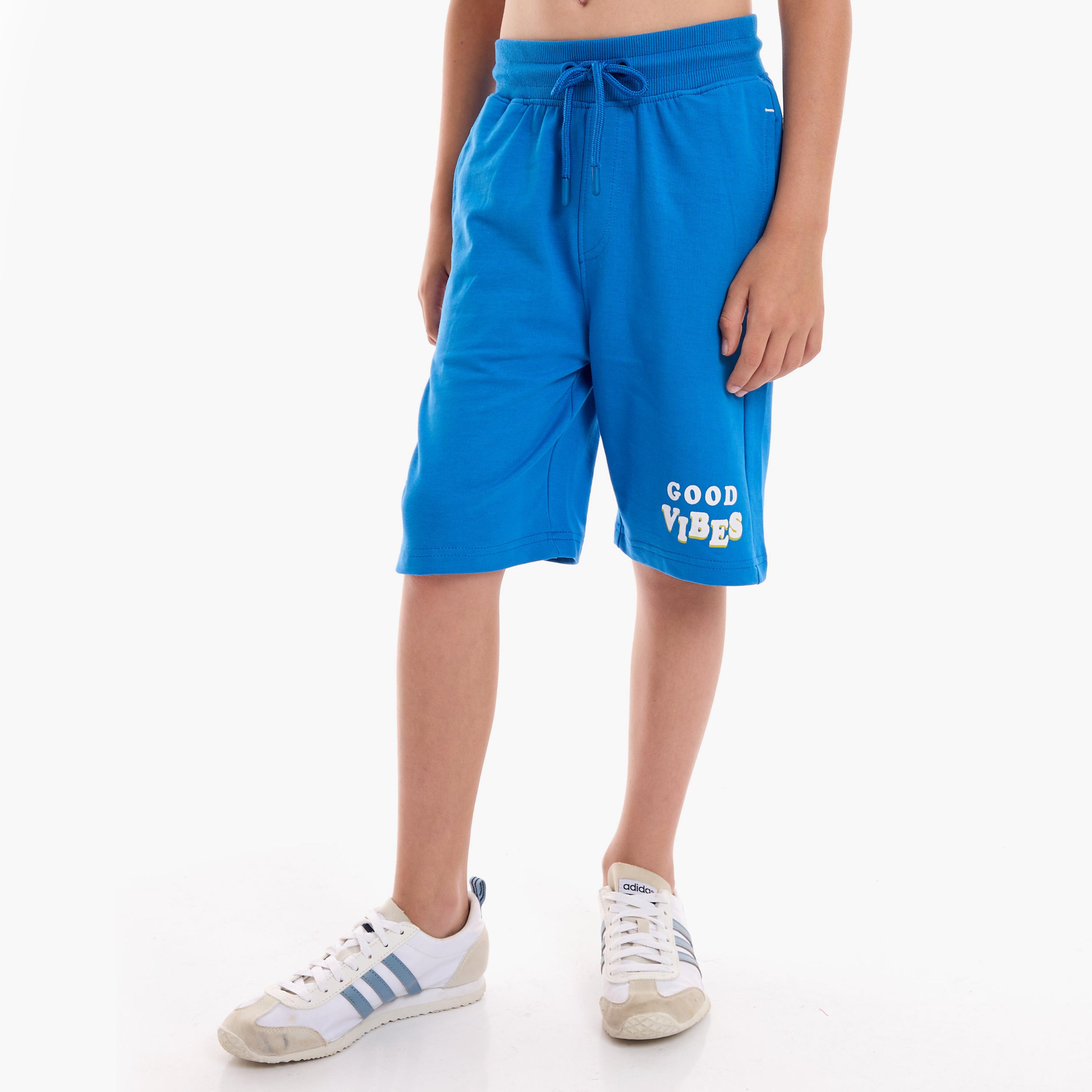 تيشيرت بأكمام قصيرة وطبعات مع شورت من فيكتور اند جين-boys-clothing-setsandcoords-image-5