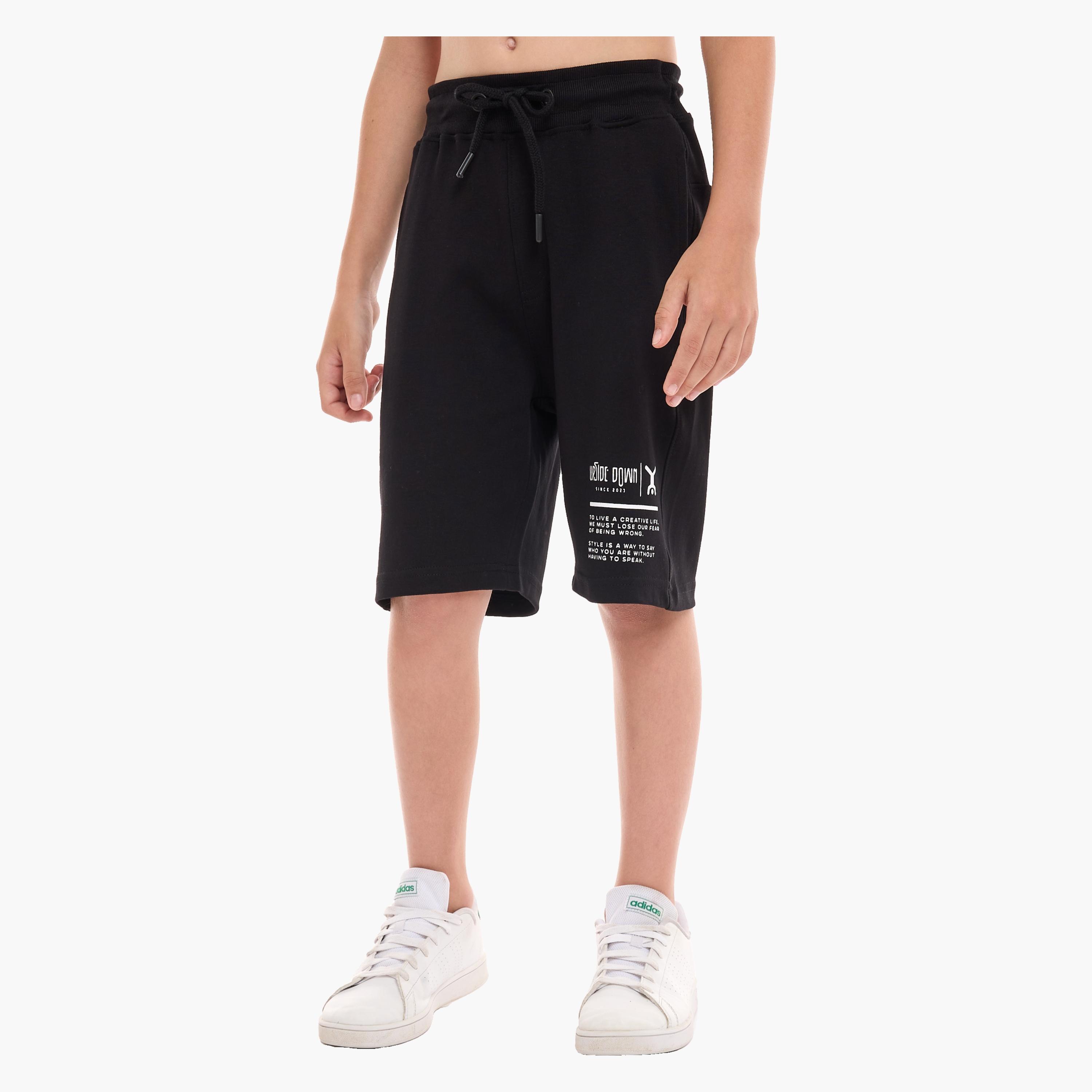 Victor and Jane 2-Piece Comfy T-Shirt & Shorts-boys-clothing-setsandcoords-image-5