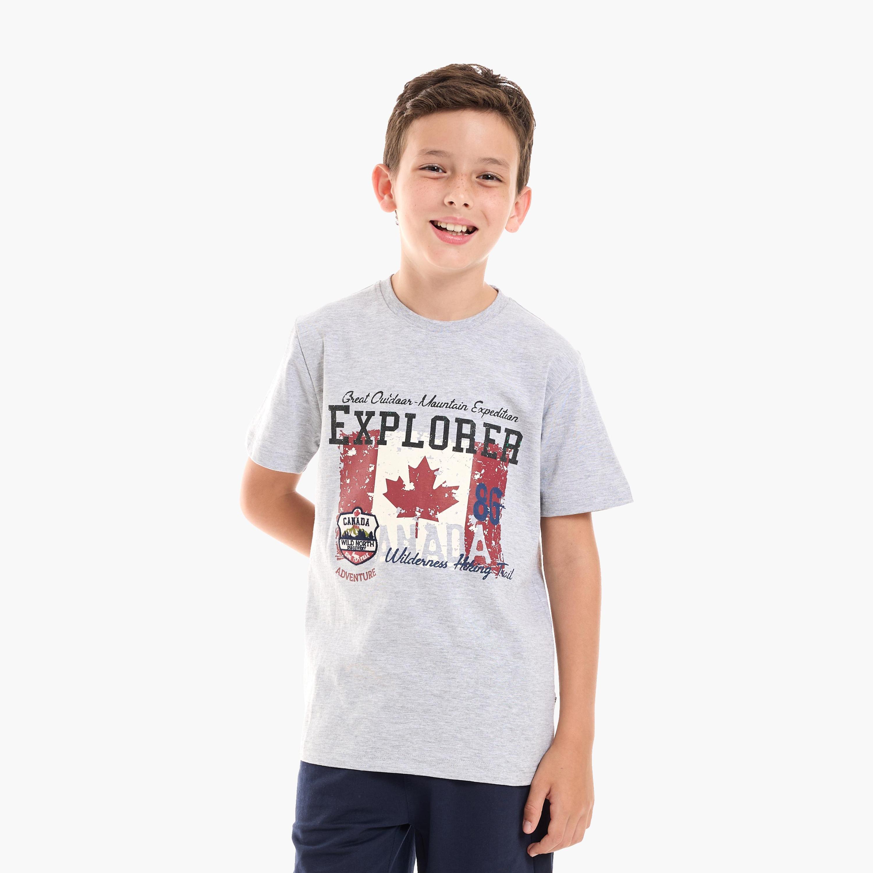 تيشيرت مطبوع بأكمام قصيرة من فيكتور آند جين-boys-clothing-tshirtsandpolos-image-1