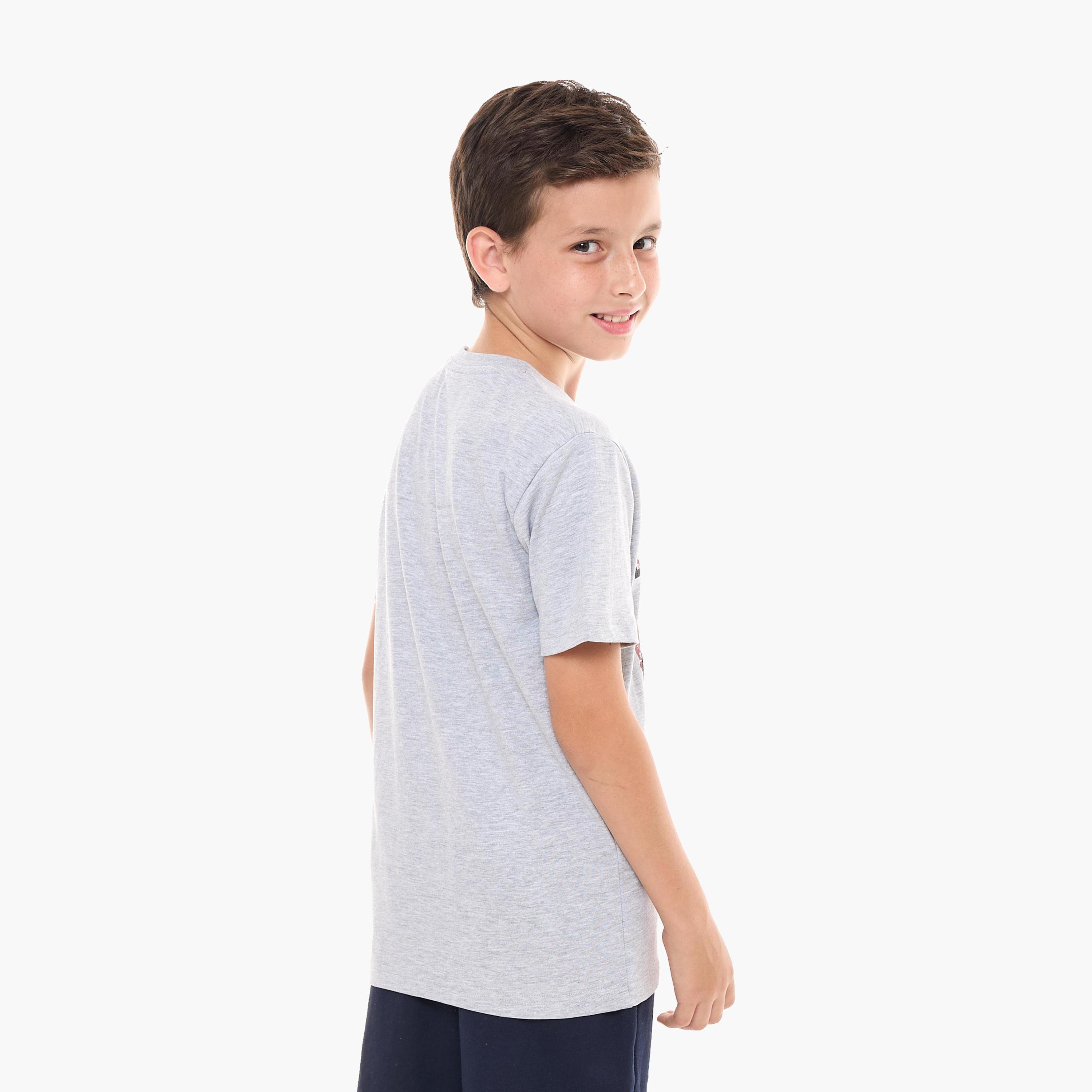 تيشيرت مطبوع بأكمام قصيرة من فيكتور آند جين-boys-clothing-tshirtsandpolos-image-2