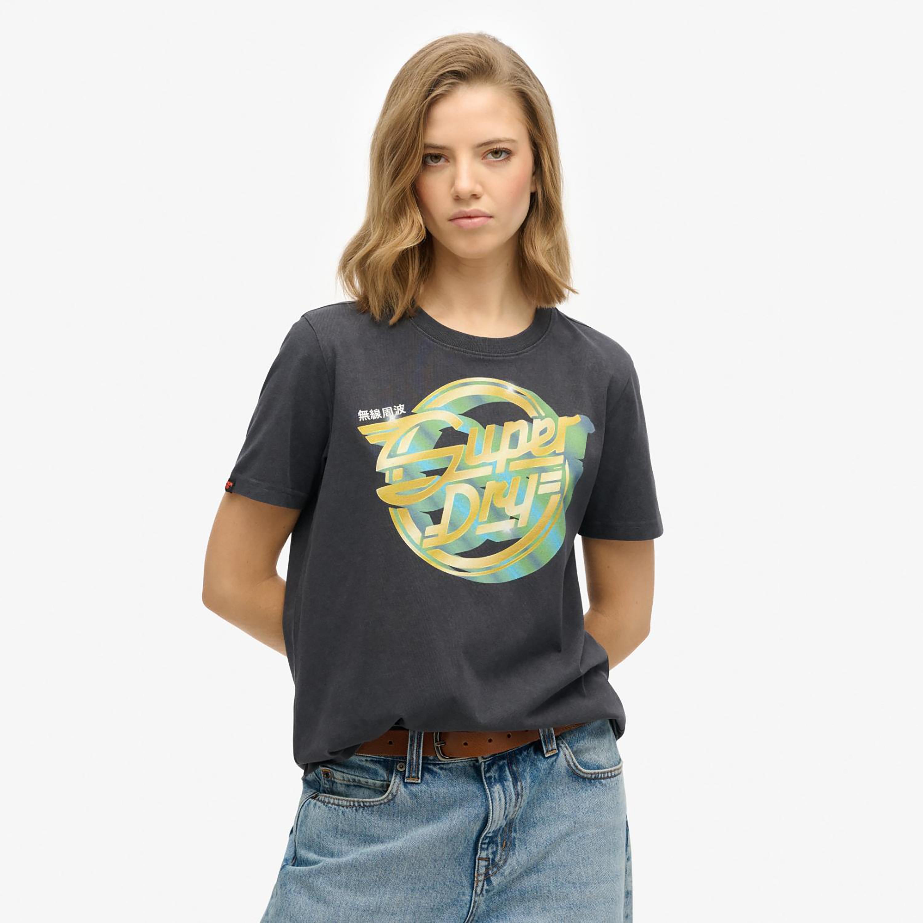 Superdry Graphic Crew Neck Short Sleeves Women's T-Shirt-women-clothing-tshirts-image-1