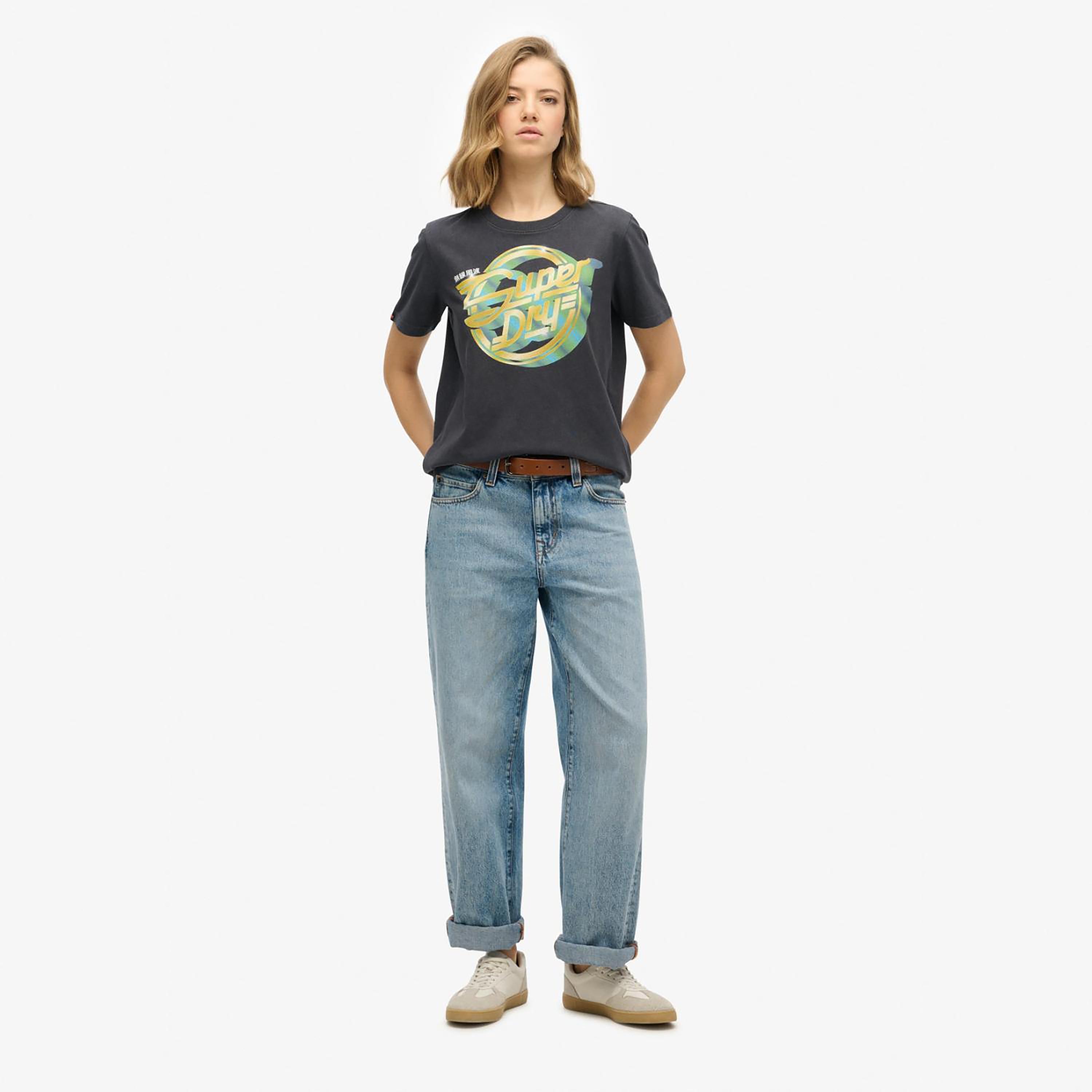 Superdry Graphic Crew Neck Short Sleeves Women's T-Shirt-women-clothing-tshirts-image-2