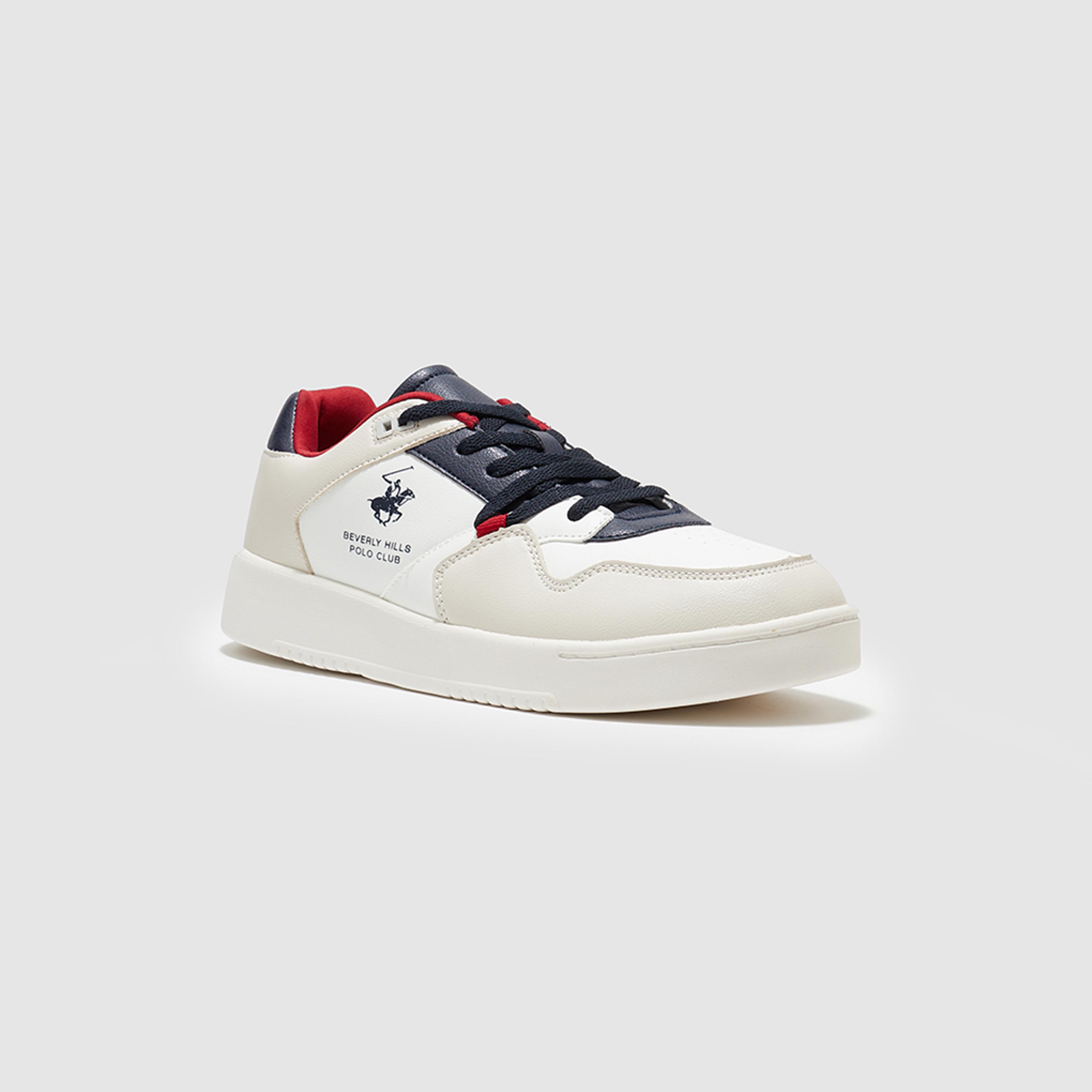 Beverly Hills Polo Club Men's Colour Block Low Top Lace-Up Sneakers-men-shoes-sneakers-image-1