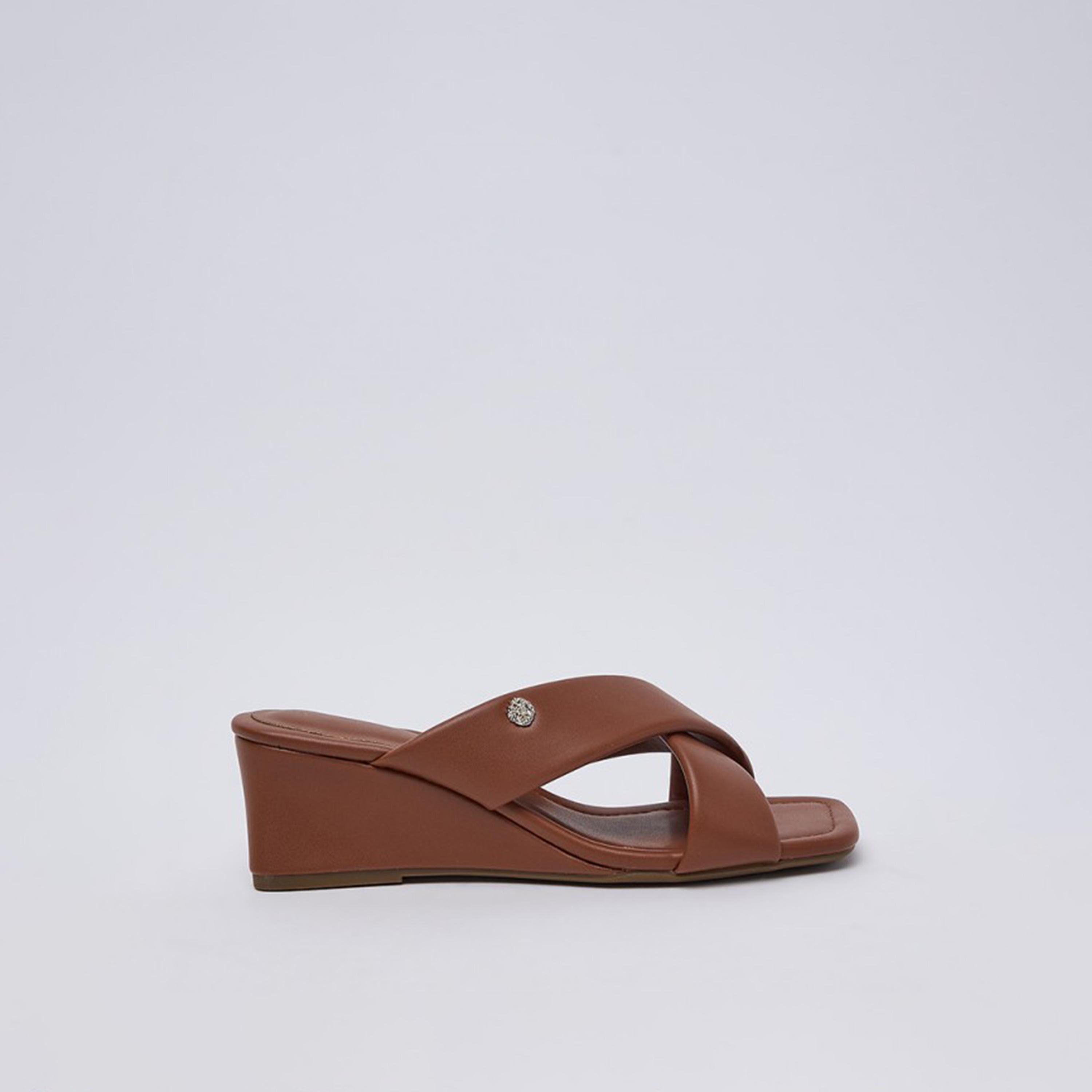 آن كلين - حذاء ويلو ويدجز سهل الارتداء للنساء-women-shoes-sandals-heeled-image-2