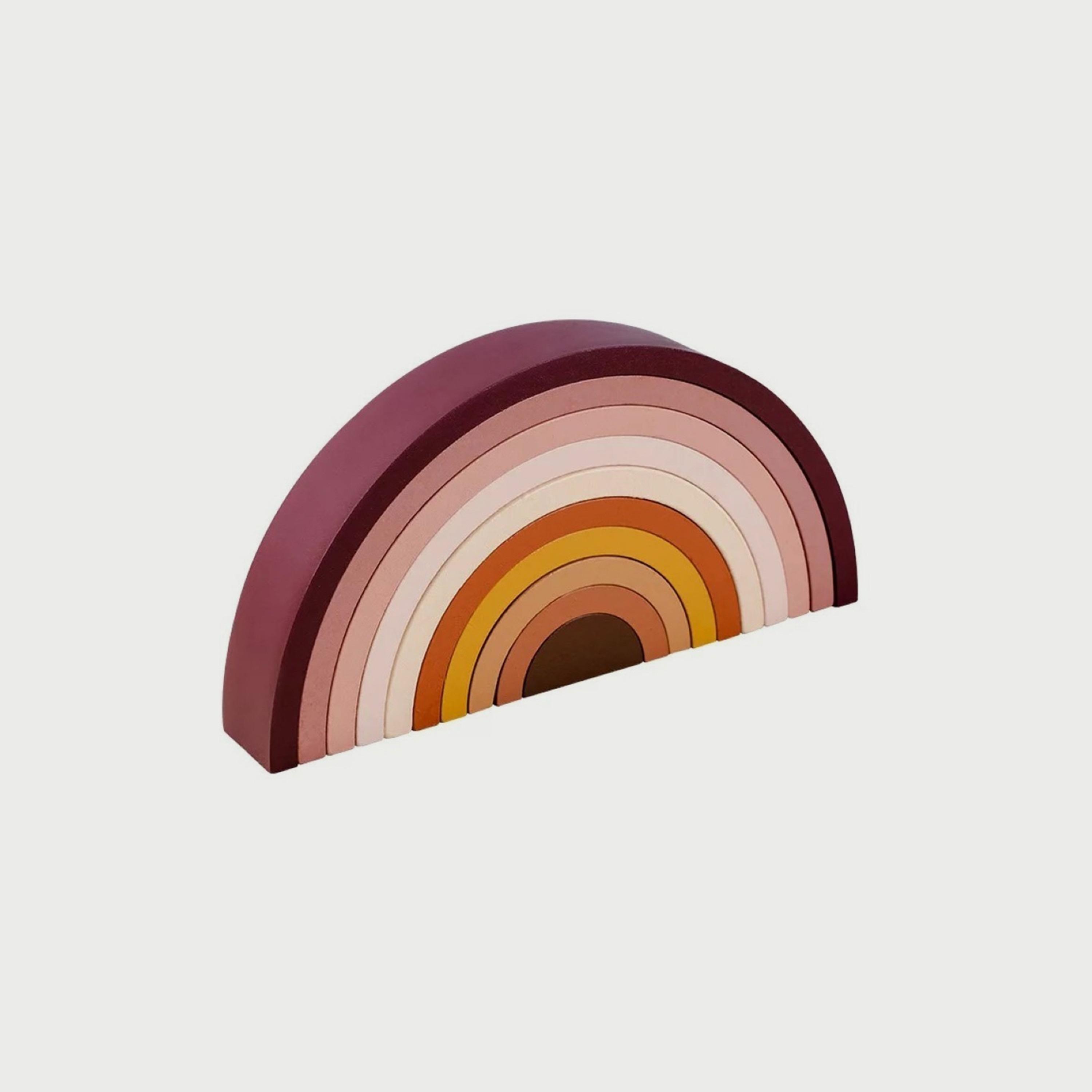 لعبة تكديس قوس قزح كبيرة من وودي بادي-toys-babyandtoddlertoys-stackingandnestingtoys-image-5