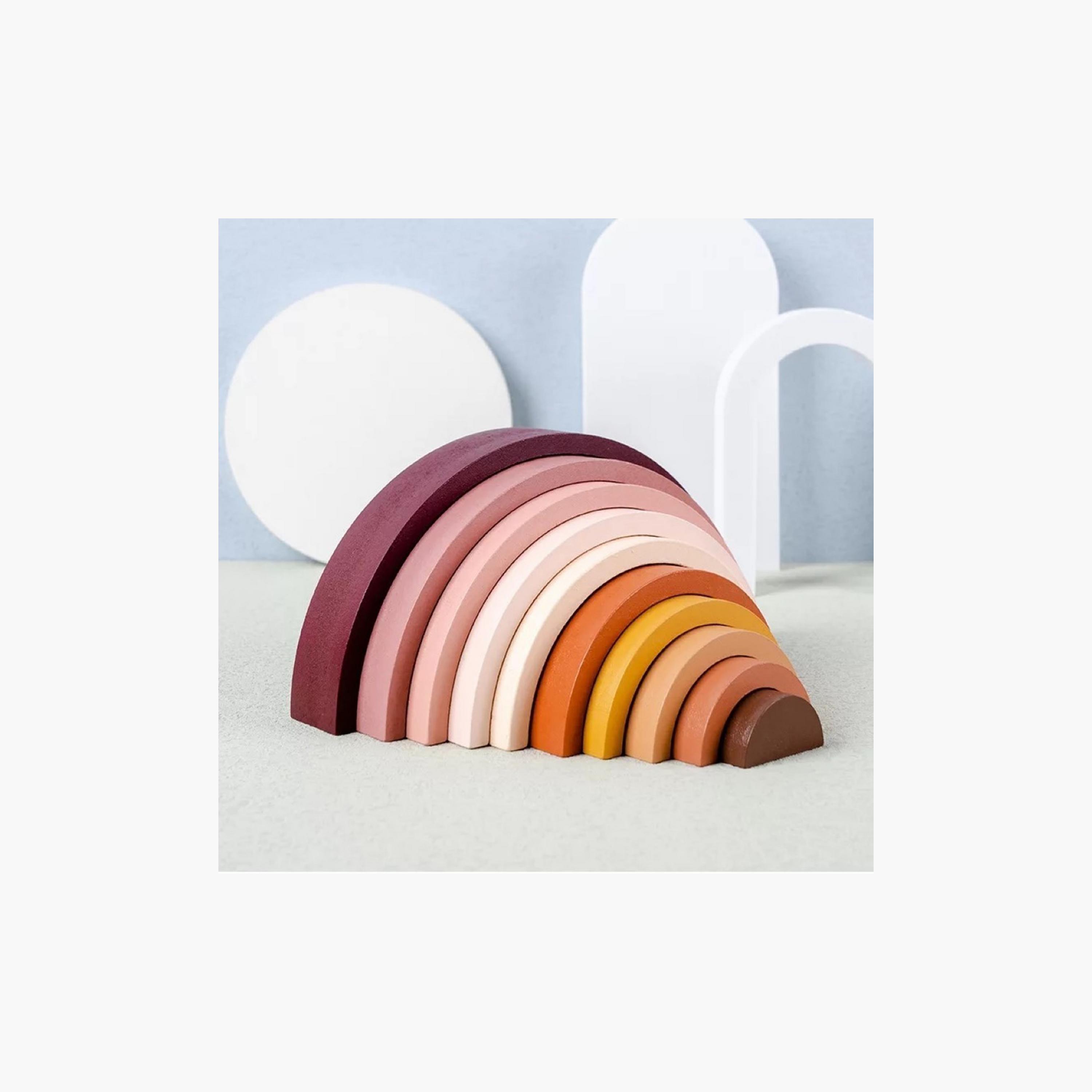 لعبة تكديس قوس قزح كبيرة من وودي بادي-toys-babyandtoddlertoys-stackingandnestingtoys-image-4