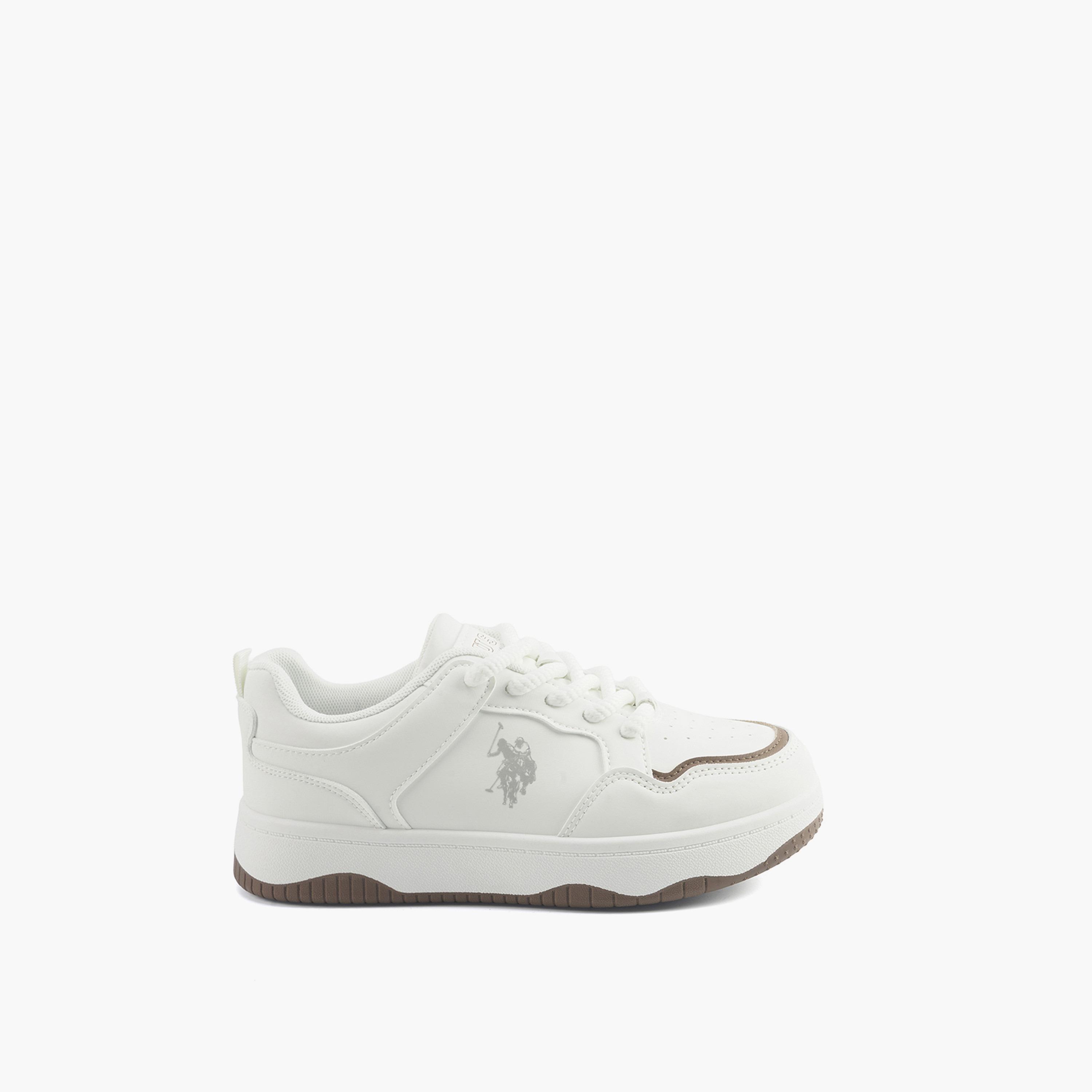 يو إس بولو أسن - حذاء رياضي نسائي برباط بكعب منخفض | WECTOR-GLB-5PR-WOMEN-OD-women-shoes-sneakers-image-2