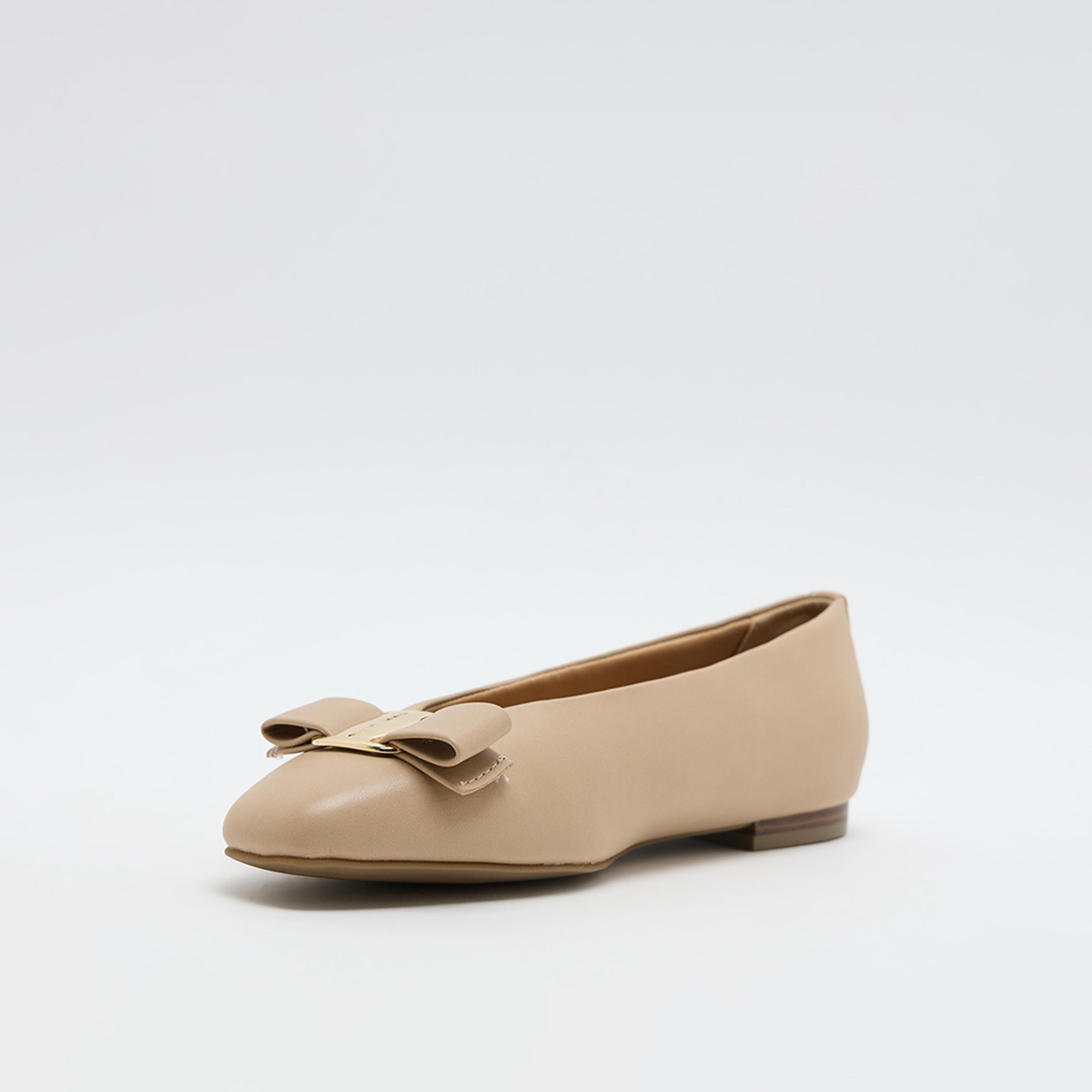 آن كلين - حذاء باليرينا ويلو نسائي سهل الارتداء مسطح مقدمة مربعة-women-shoes-ballerinas-image-1