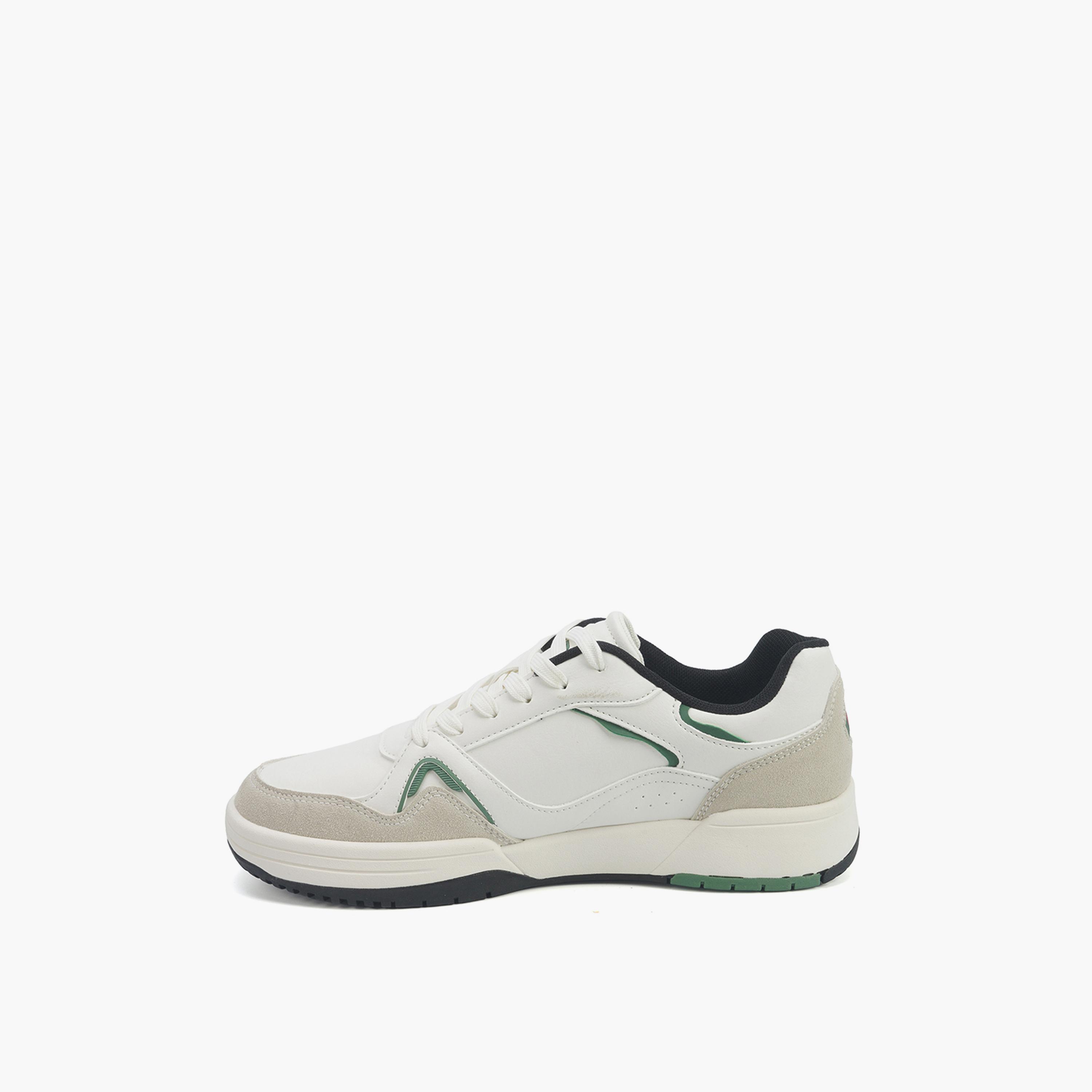 U.S. Polo Assn Men's Lace-Up Low Ankle Sneakers | WIZARD_GLB_5PR_MEN_OD-men-shoes-sneakers-image-2