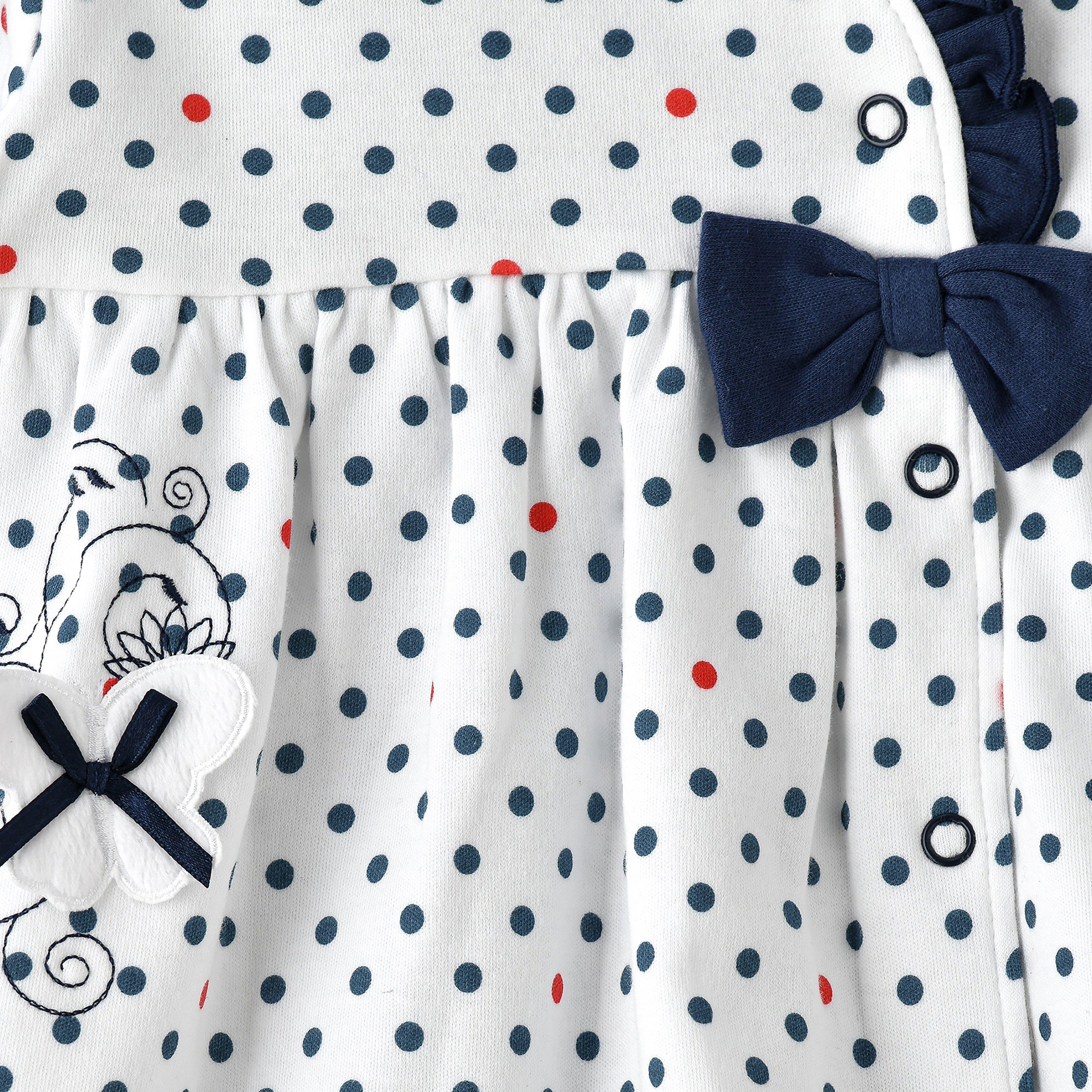 بلوزة  مطبوعة بأكمام طويلة مع بنطال ضيق قطعتين من يونيك كيدز-baby-girls-clothing-setsandcoords-image-3