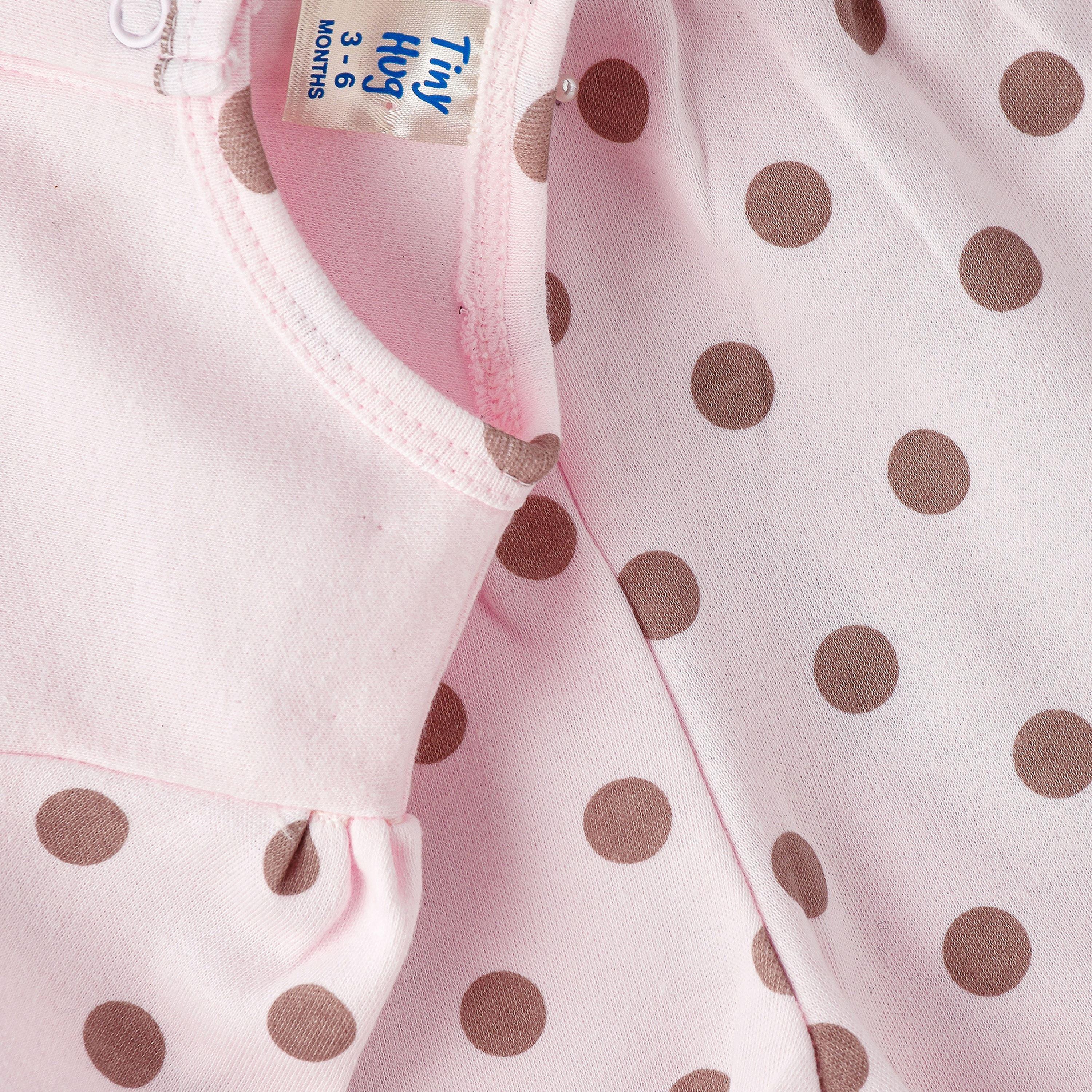 قميص مطبوع بأكمام طويلة مع بنطال ضيق قطعتين من يونيك كيدز-baby-girls-clothing-setsandcoords-image-4