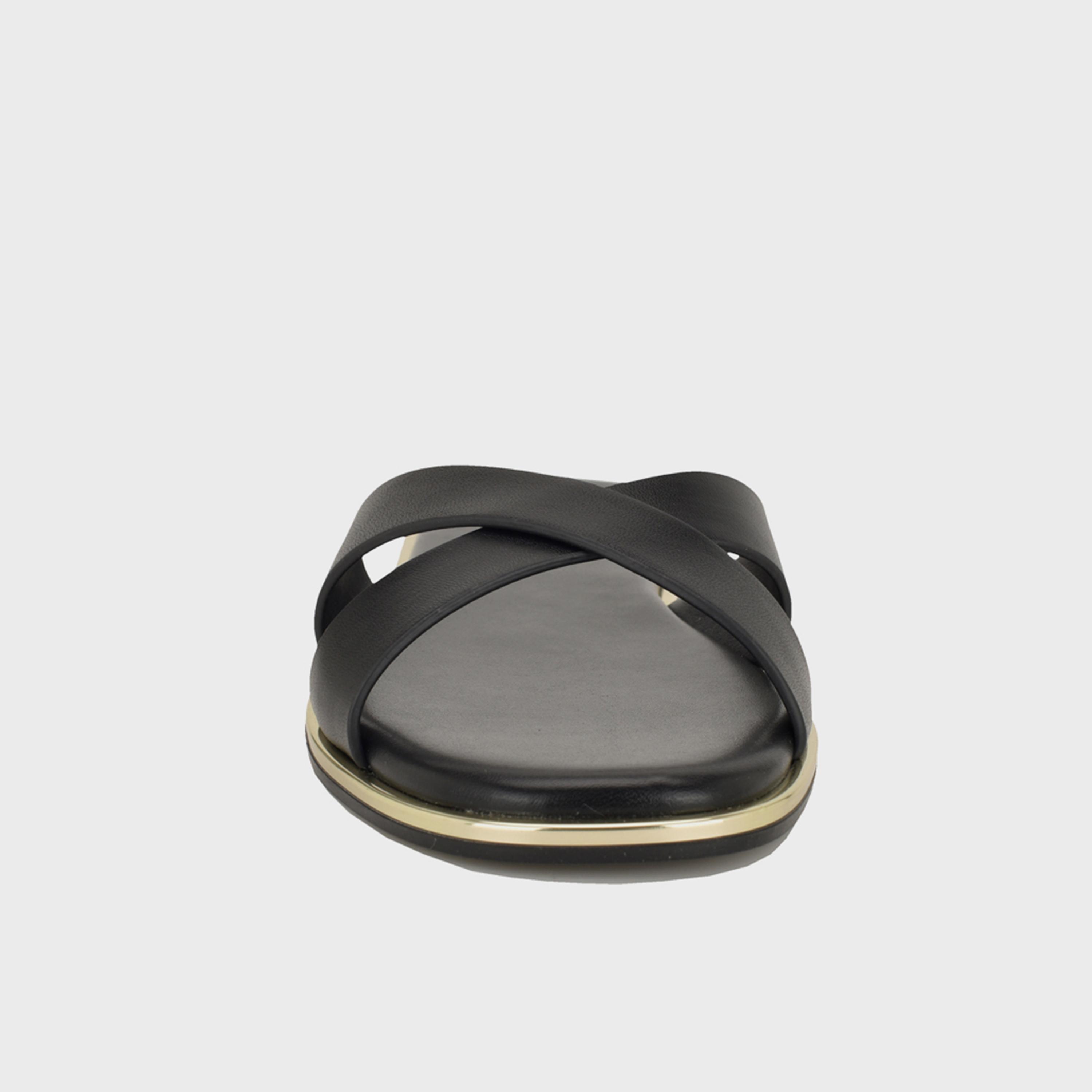 Nine West Women's Slip-On Slide Flat Sandals | WNEDENY3-women-shoes-sandals-flats-image-4