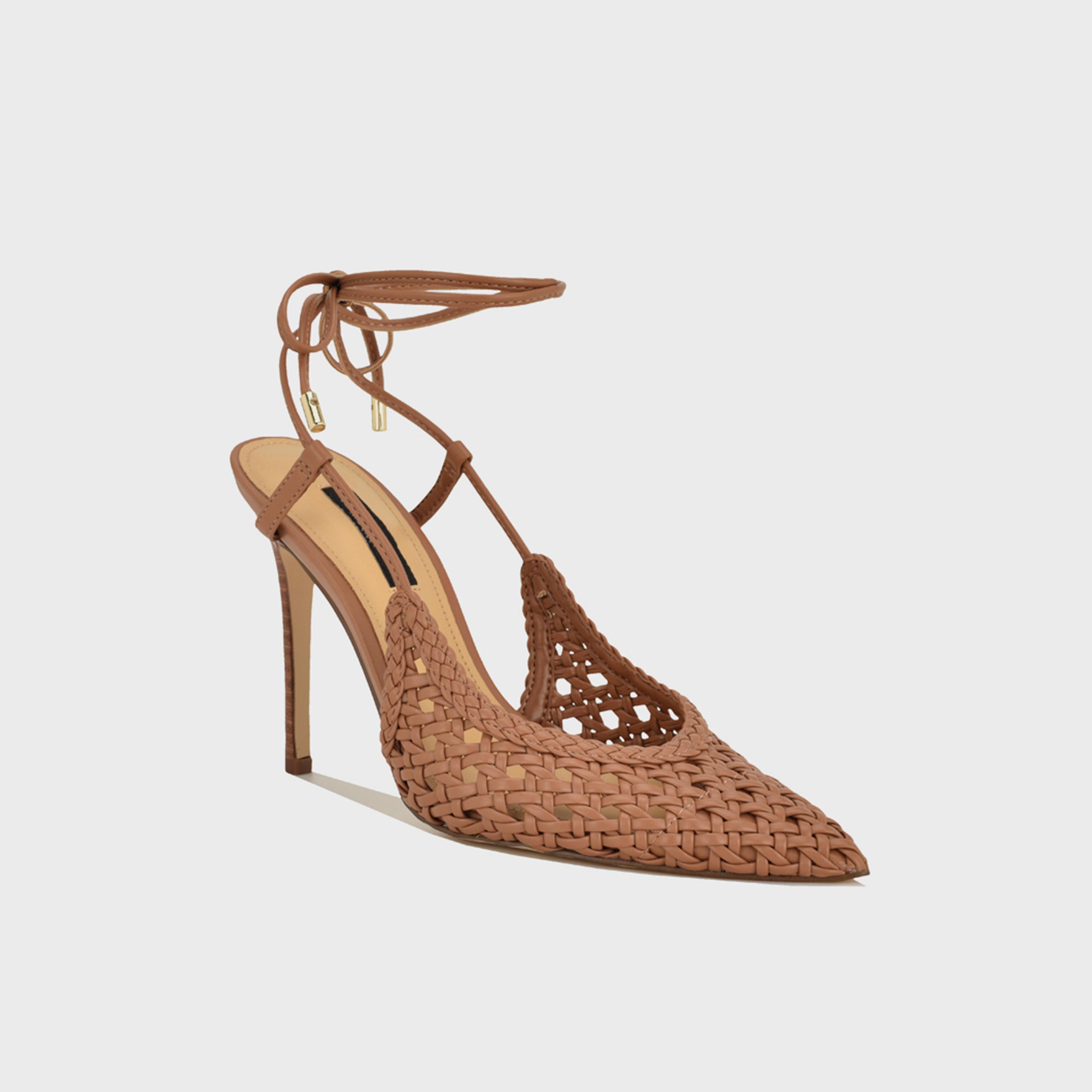 ناين ويست - حذاء نسائي بكعب عالٍ رفيع برباط | WNFESSLA2-women-shoes-heels-image-1