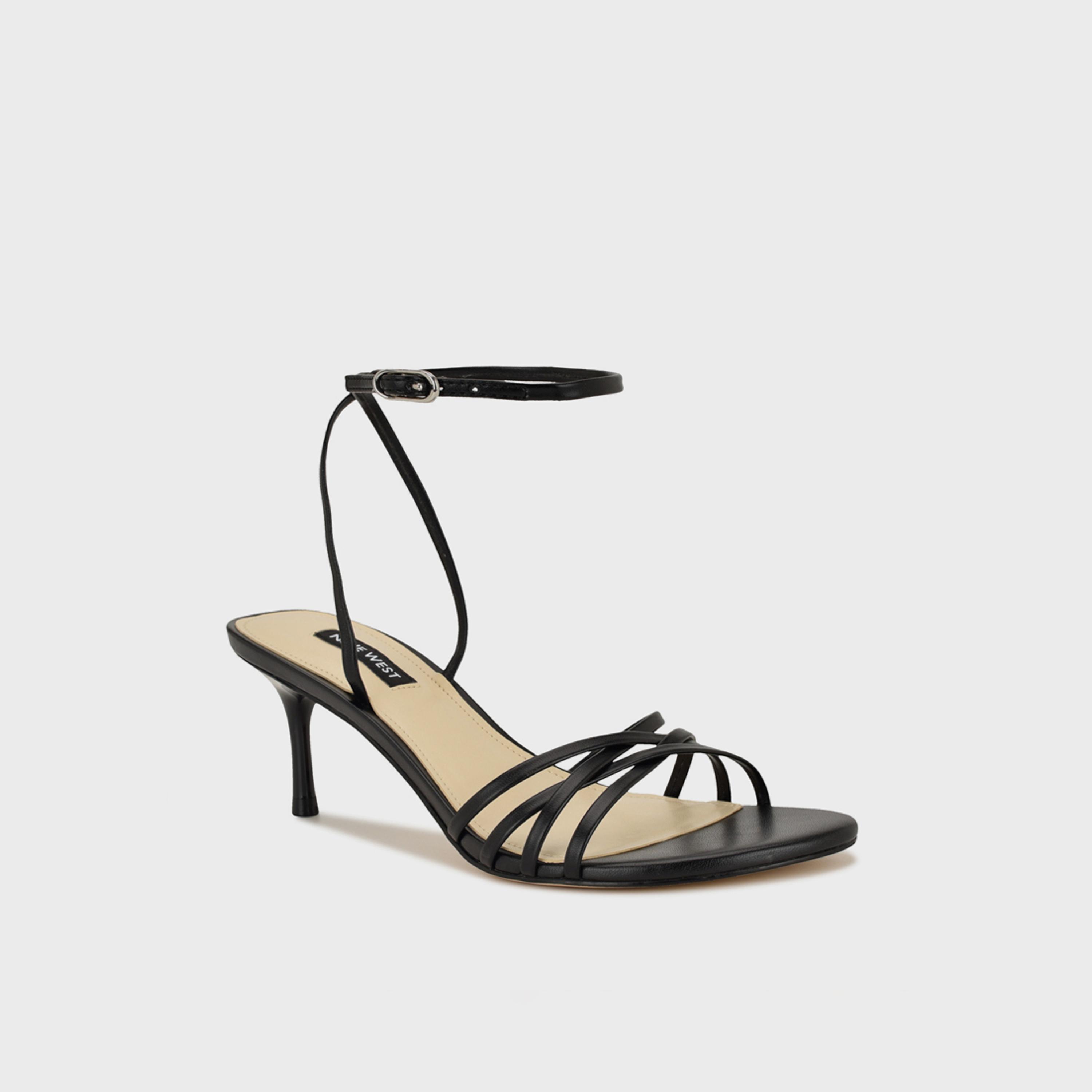 Nine West Women's Buckle Strap Stiletto Heels | WNGAZEY3-women-shoes-sandals-heeled-image-1
