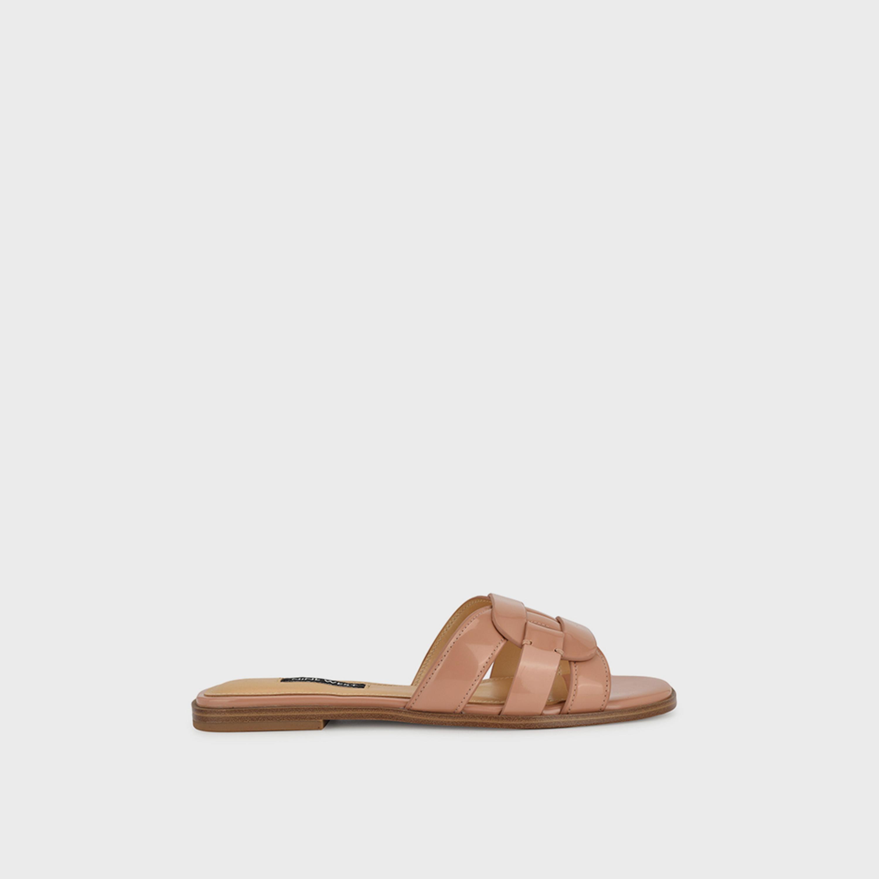 Nine West Women's Slip-On Slide Sandals | WNGLORIE3-women-shoes-flats-slides-image-4